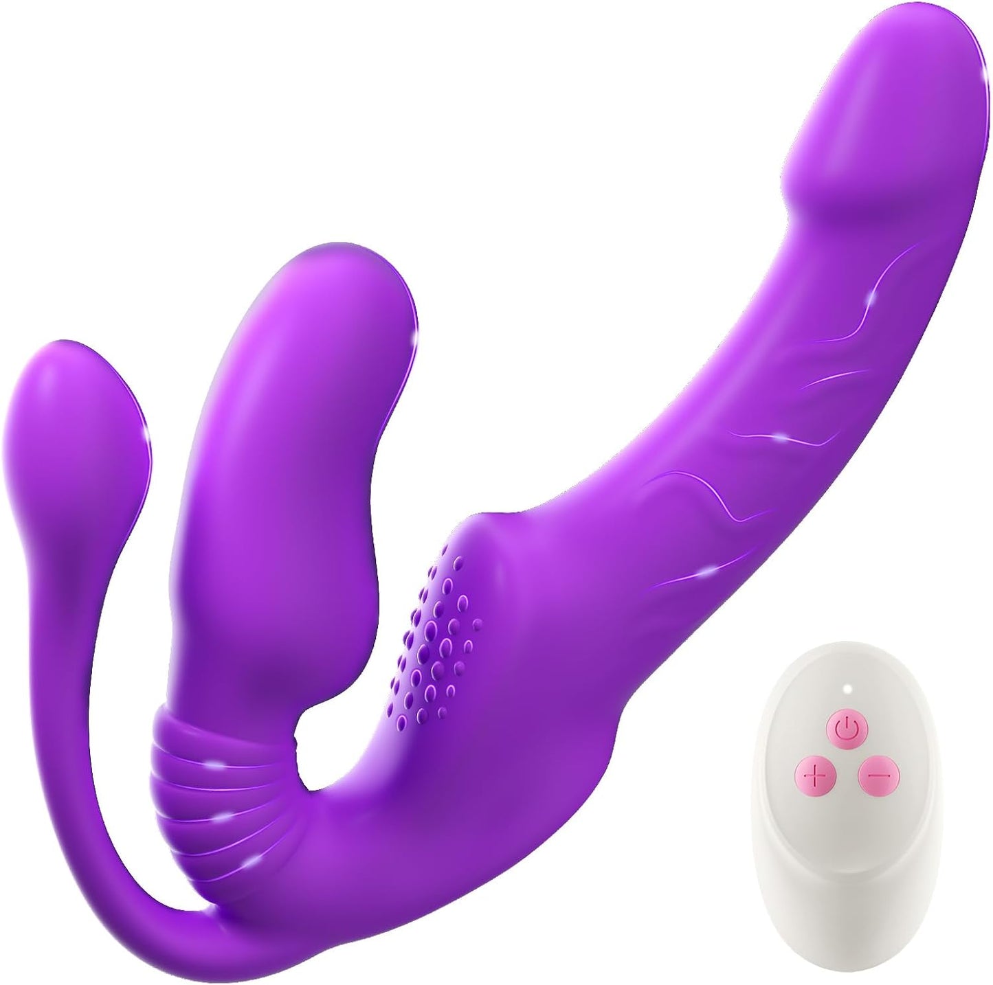 TriStim 3 - Head Strapless Vibrator for Couples - Vixen | Nova Network