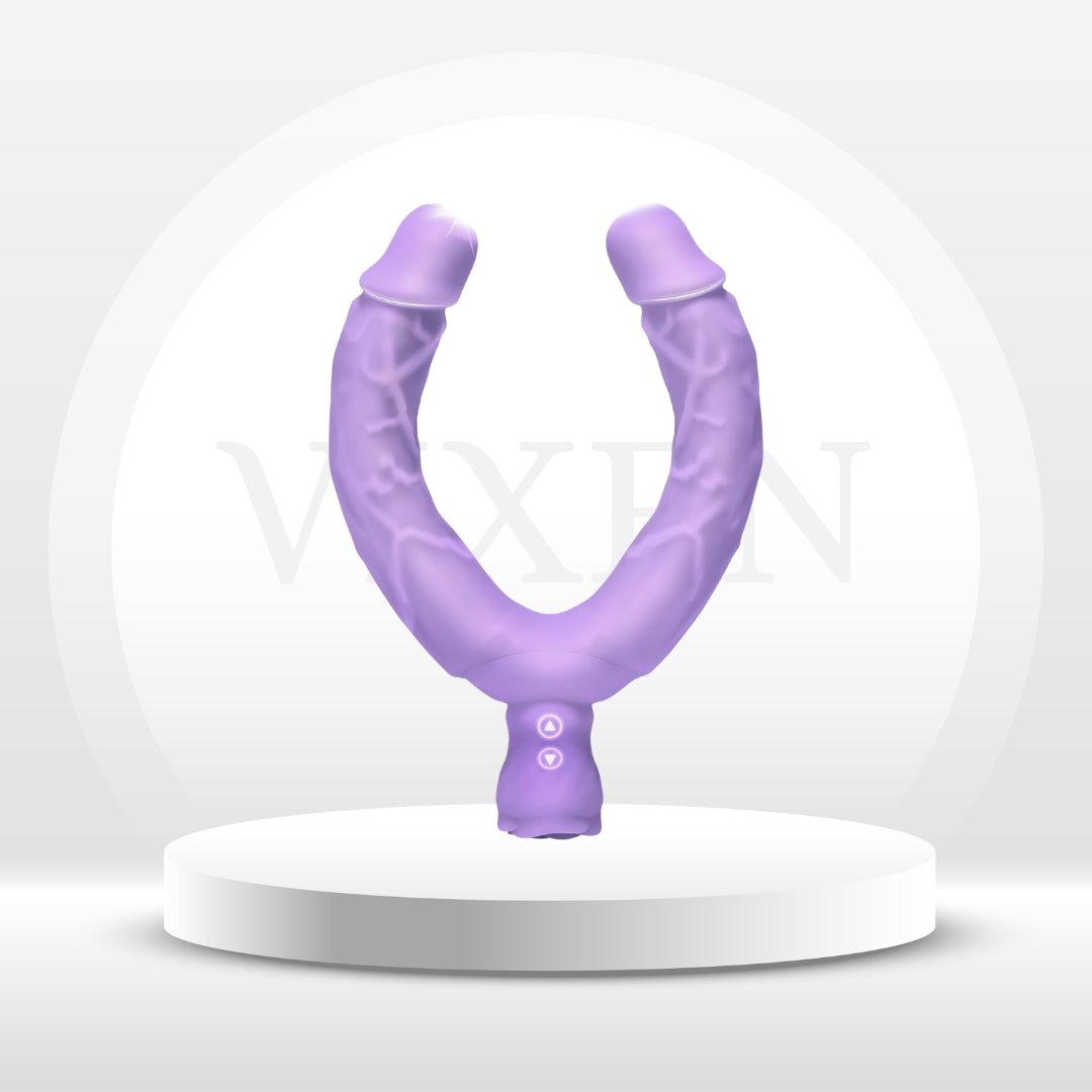 TriTease Double Dildo Vibrator - Vixen | Nova Network