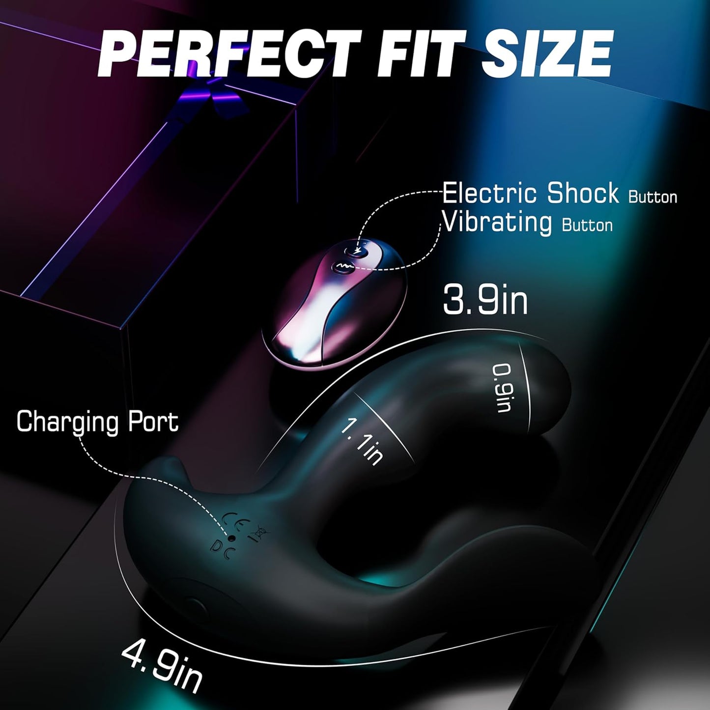 TriVolt Electro Prostate Massager - Vixen | Nova Network