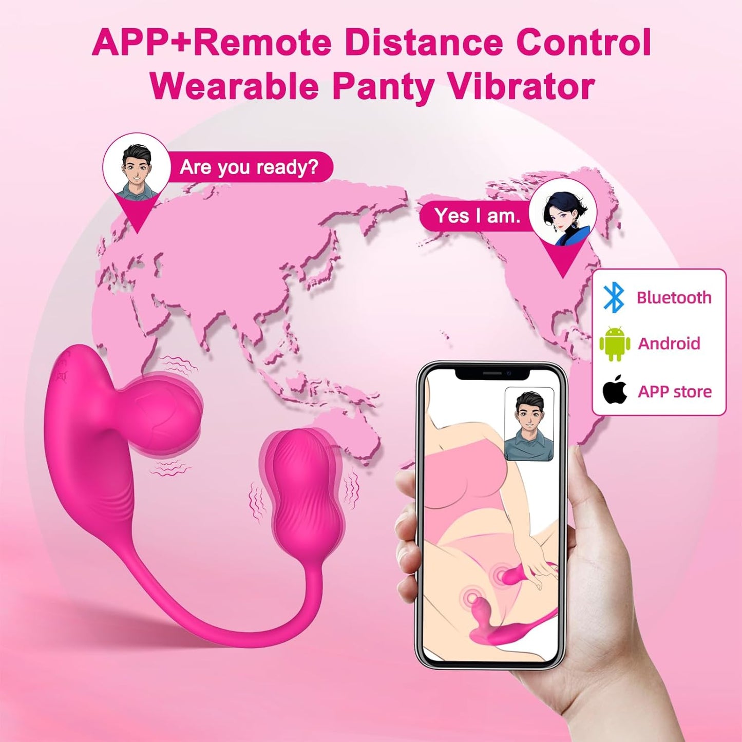 TrixPulse 3 - in - 1 App - Controlled Egg Panty Vibrator - Vixen | Nova Network