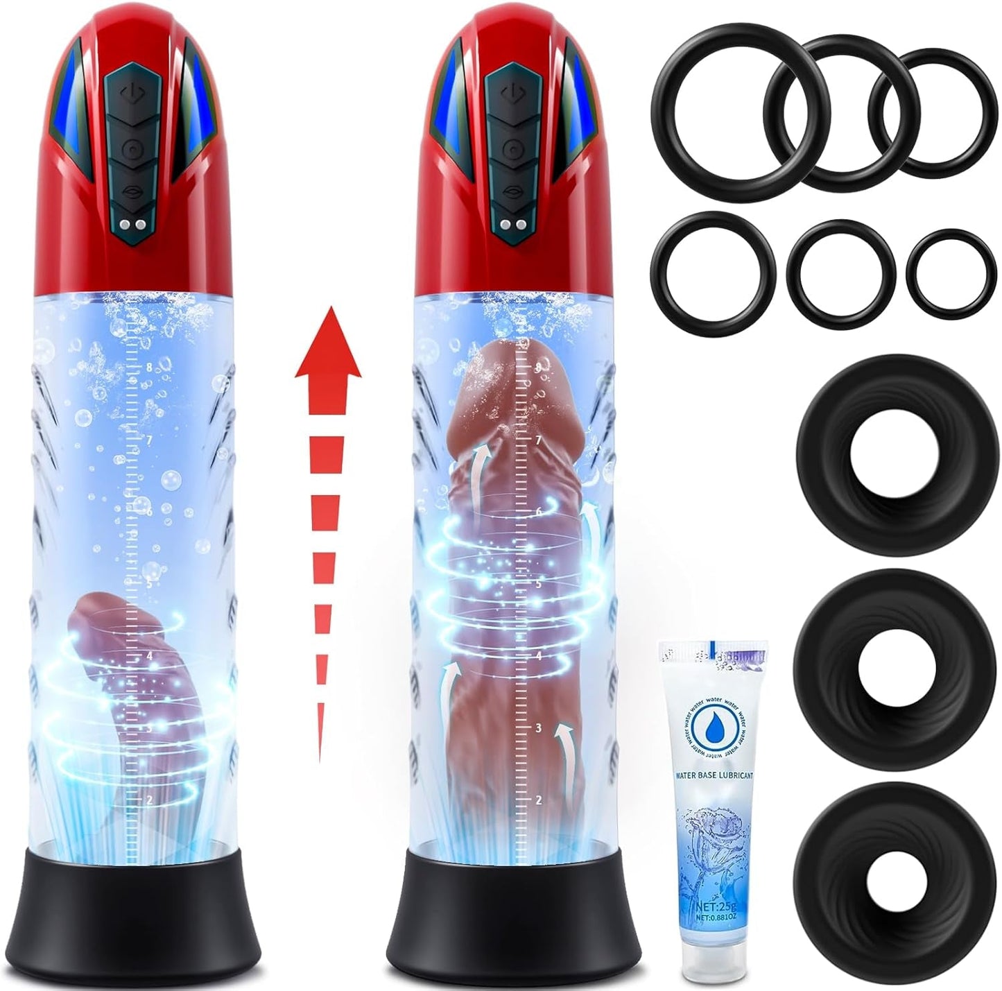 TwinForce 2 - in - 1 Pump & Masturbator - Vixen | Nova Network