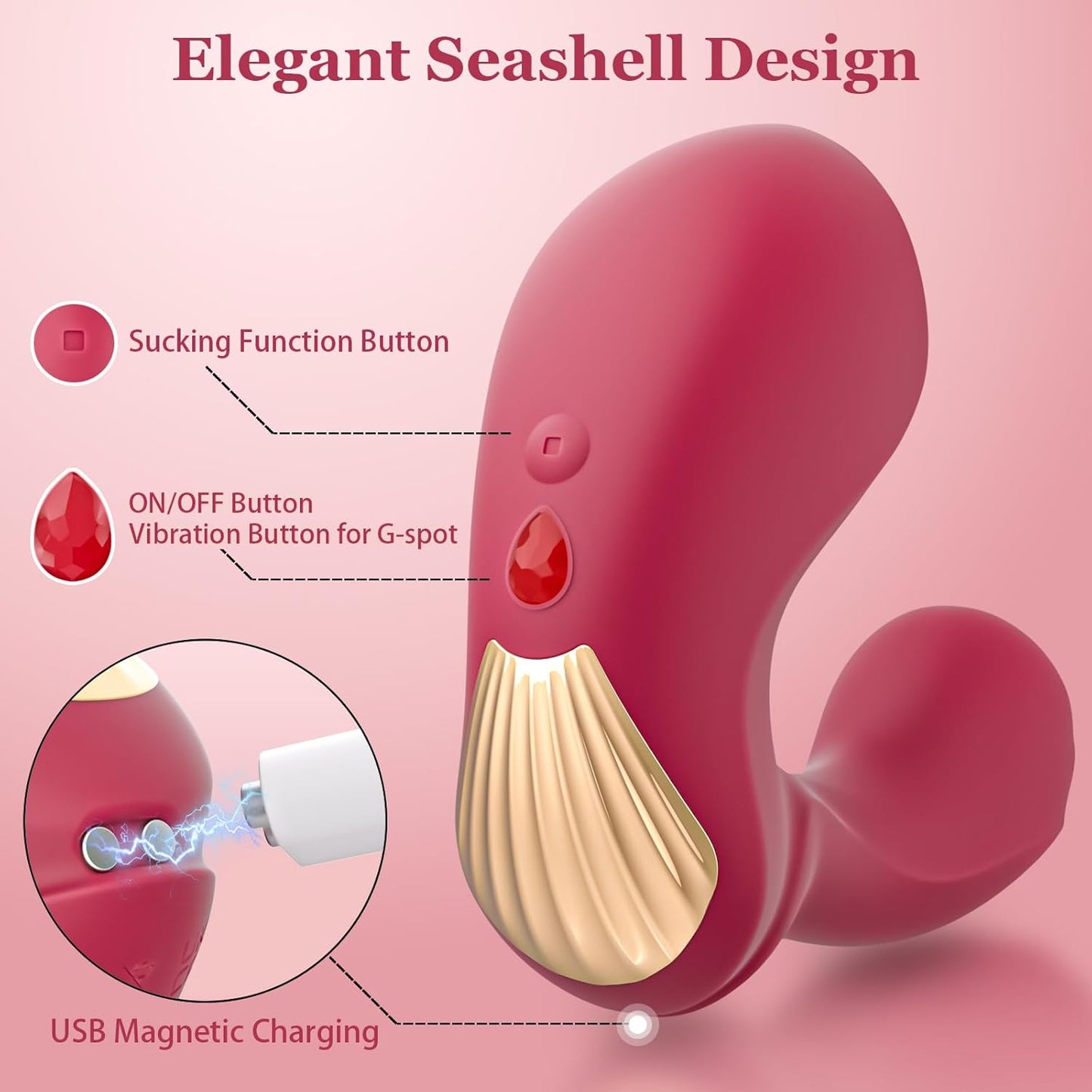 TwinThrust Dual Suction & G - Spot Vibrator - Vixen | Nova Network