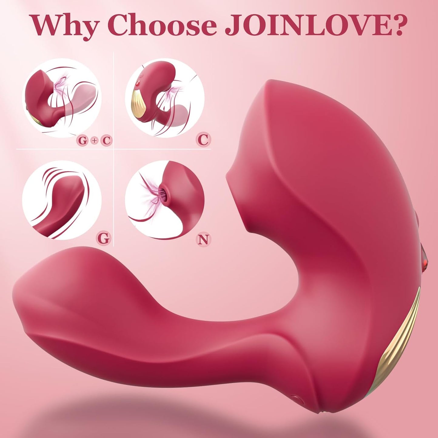 TwinThrust Dual Suction & G - Spot Vibrator - Vixen | Nova Network