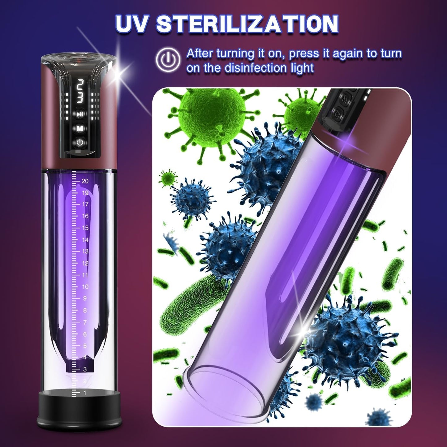 VacuGrow 4 - Mode Penis Pump Enlarger Kit - Vixen | Nova Network