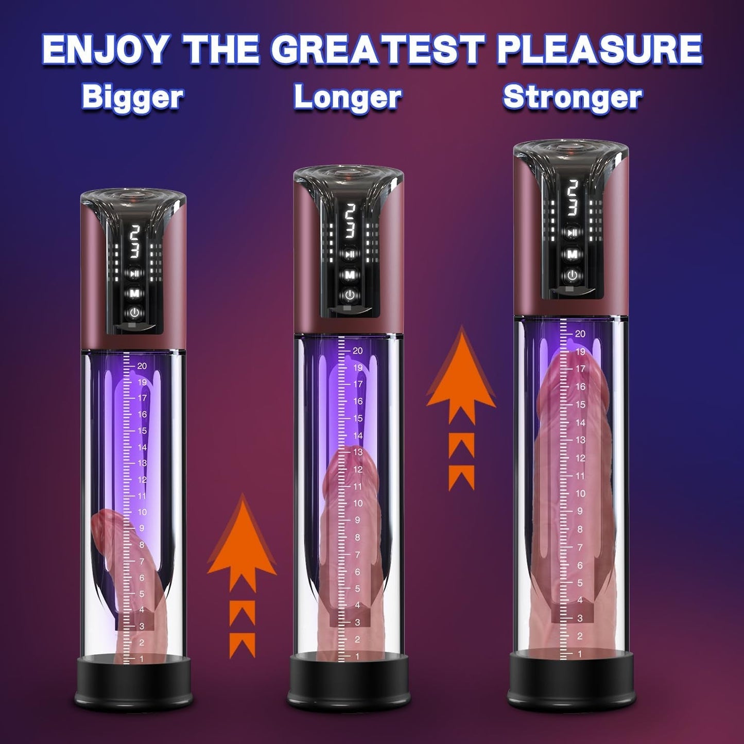 VacuGrow 4 - Mode Penis Pump Enlarger Kit - Vixen | Nova Network