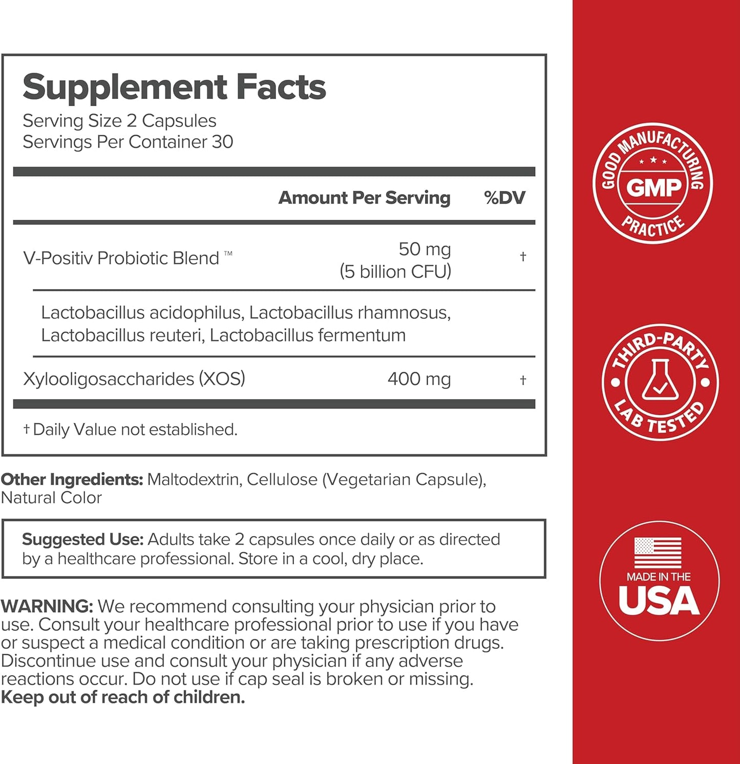 Vaginal Probiotics for Women – pH & Odor Support - Vixen | Nova Network