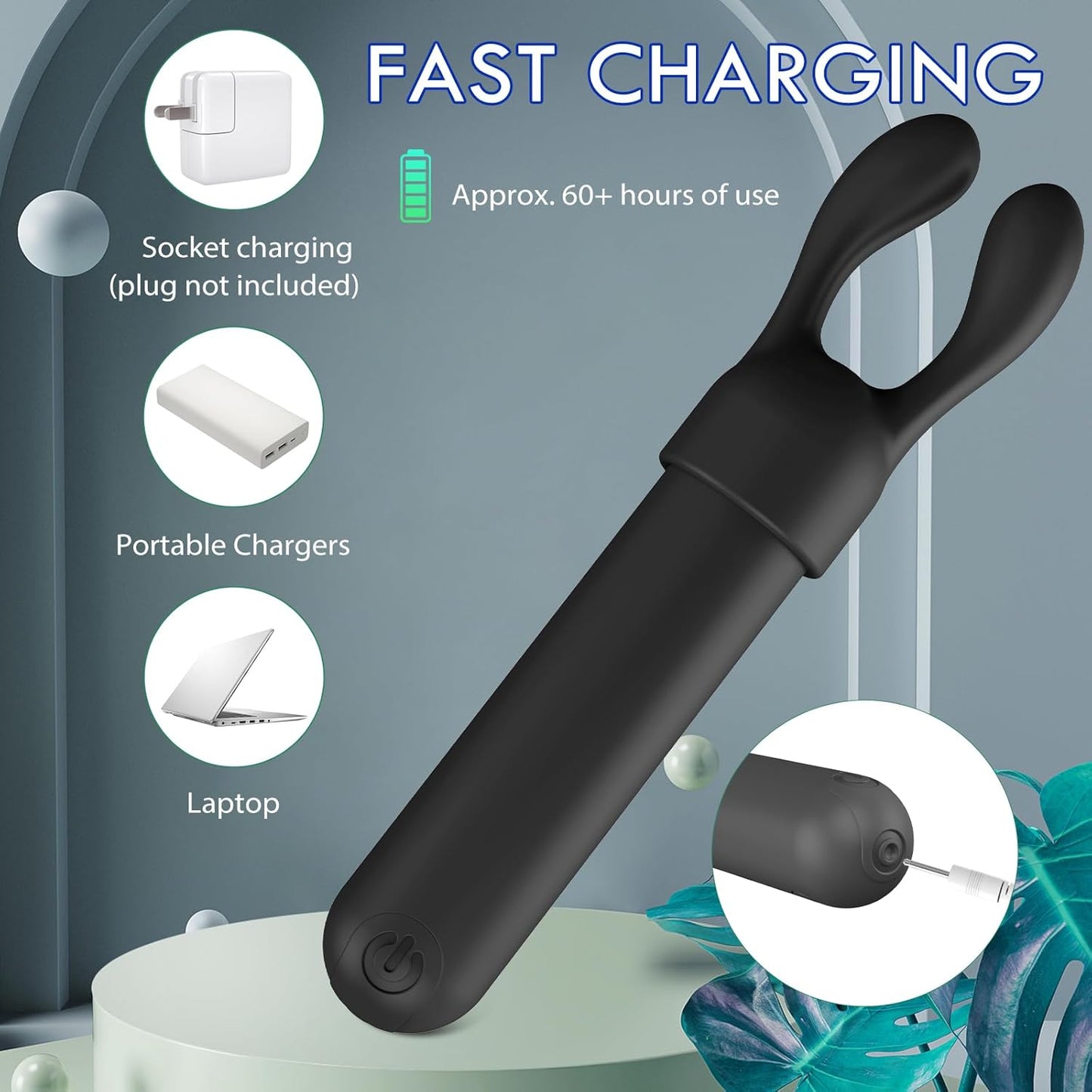 VelvaPulse Interchangeable - Head Bullet Vibrator - Vixen | Nova Network