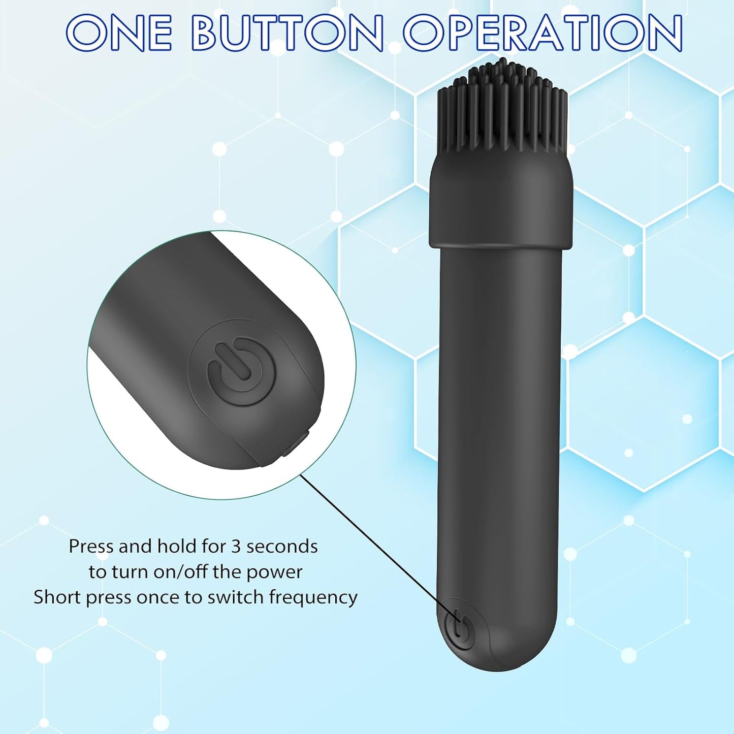 VelvaPulse Interchangeable - Head Bullet Vibrator - Vixen | Nova Network