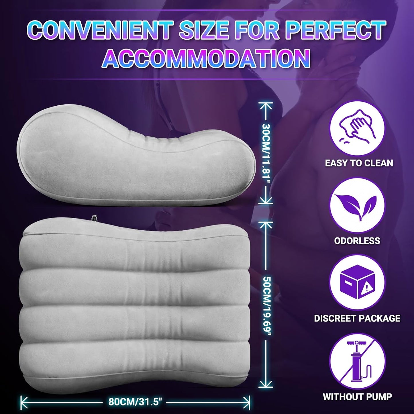 VelvetCrave Inflatable Sex Positions Lounge Throne - Vixen | Nova Network