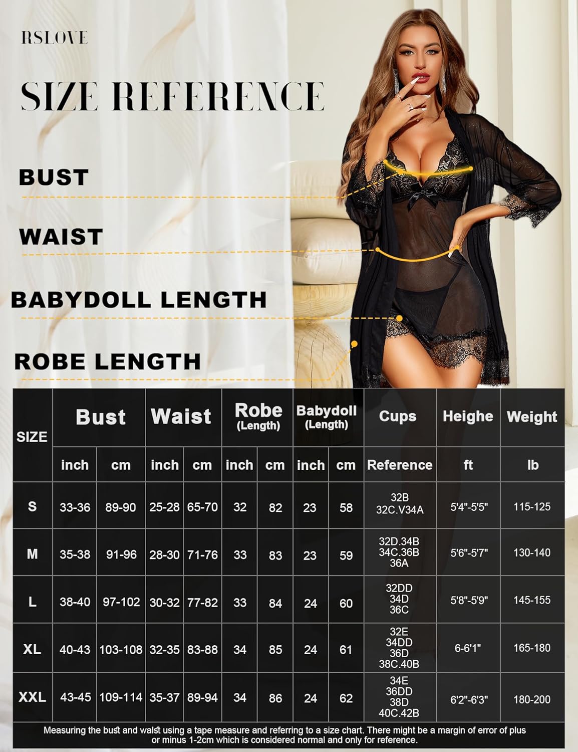 VelvetFlame 3 - Piece Babydoll & Robe Set - Vixen | Nova Network