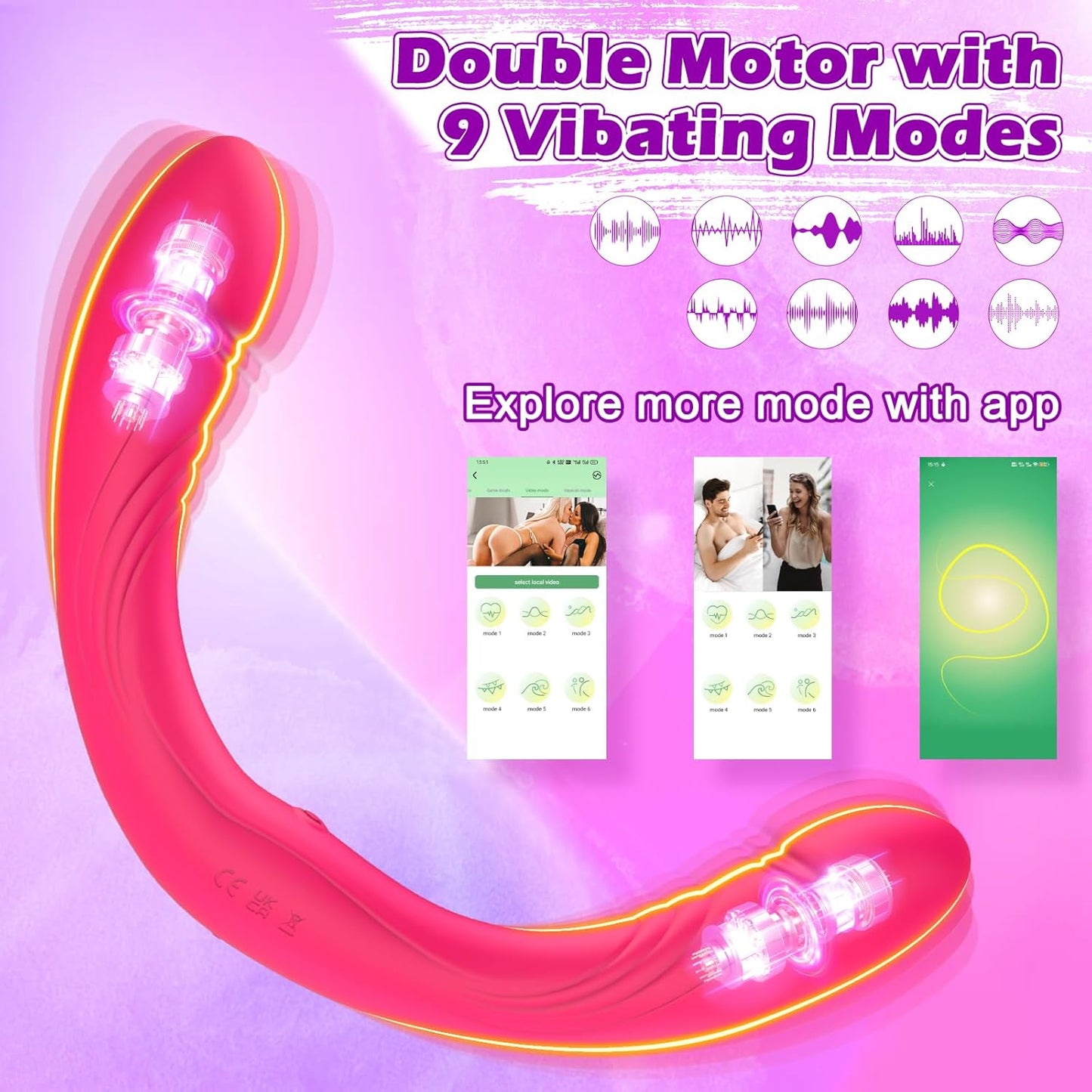VelvetFuse Dual Tease Stimulator - Vixen | Nova Network