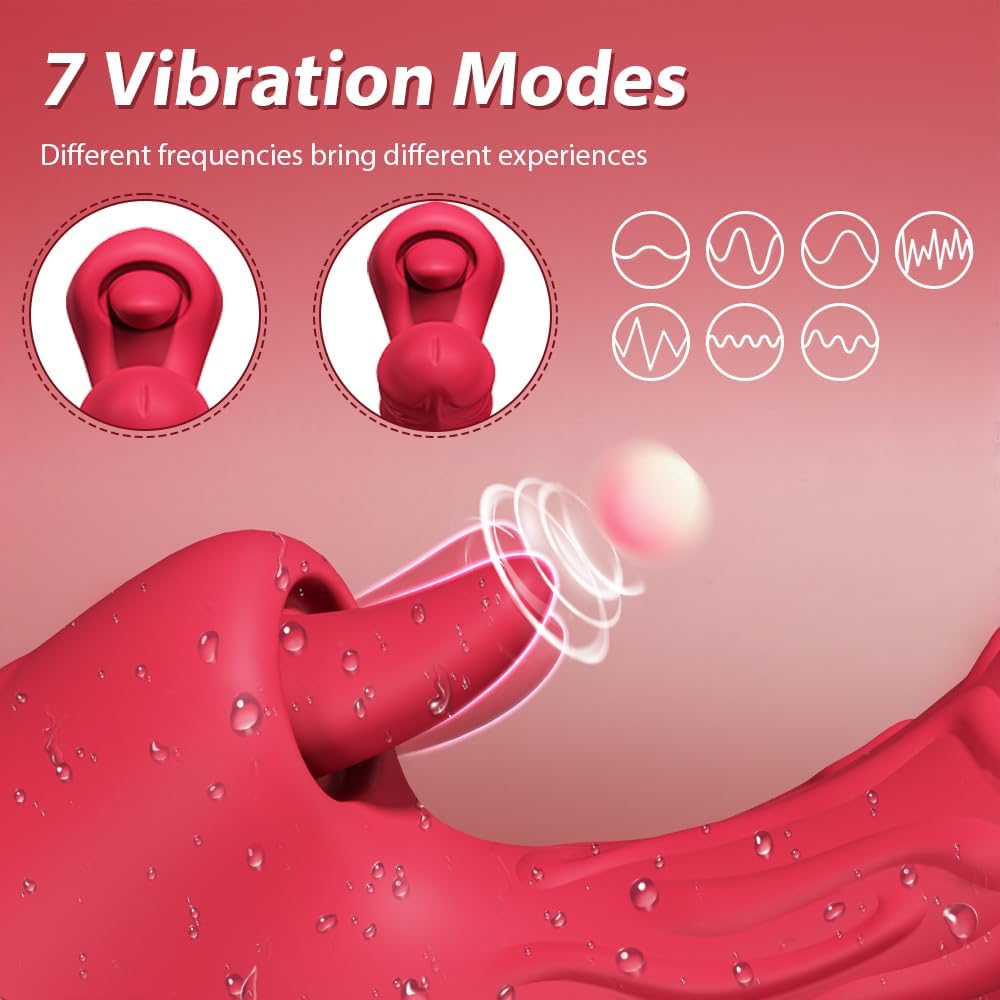 VelvetLick Dual Licking & Vibrating Clit Stimulator - Vixen | Nova Network