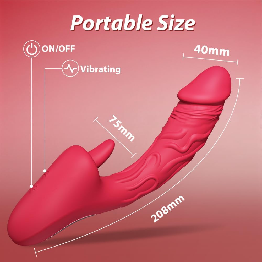 VelvetLick Dual Licking & Vibrating Clit Stimulator - Vixen | Nova Network