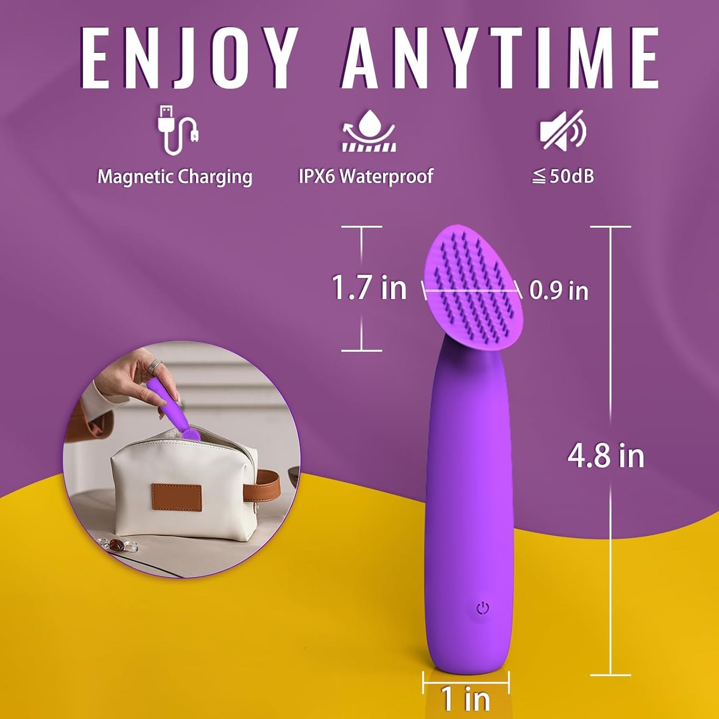 VelvetPulse Mini Clitoral Vibrator - Vixen | Nova Network