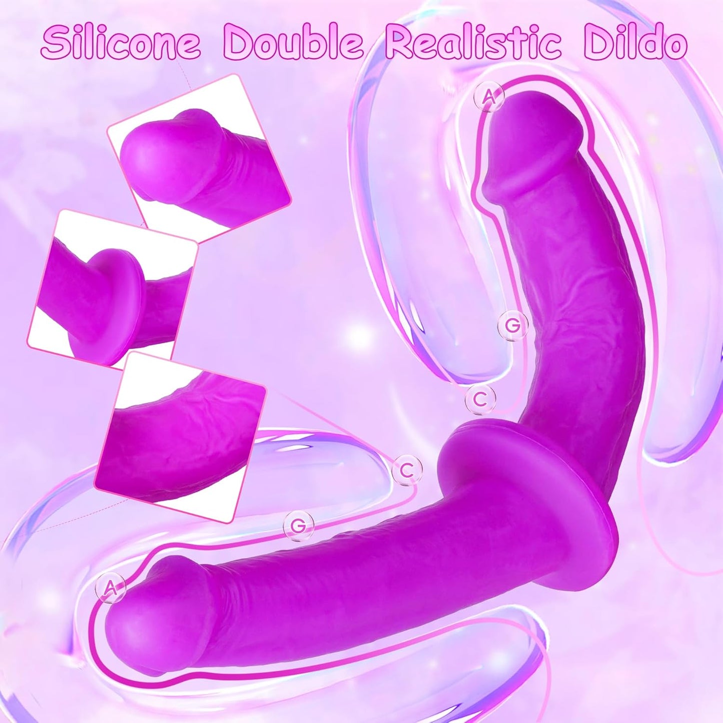 VelvetStrap Dual Dildo Harness Set - Vixen | Nova Network