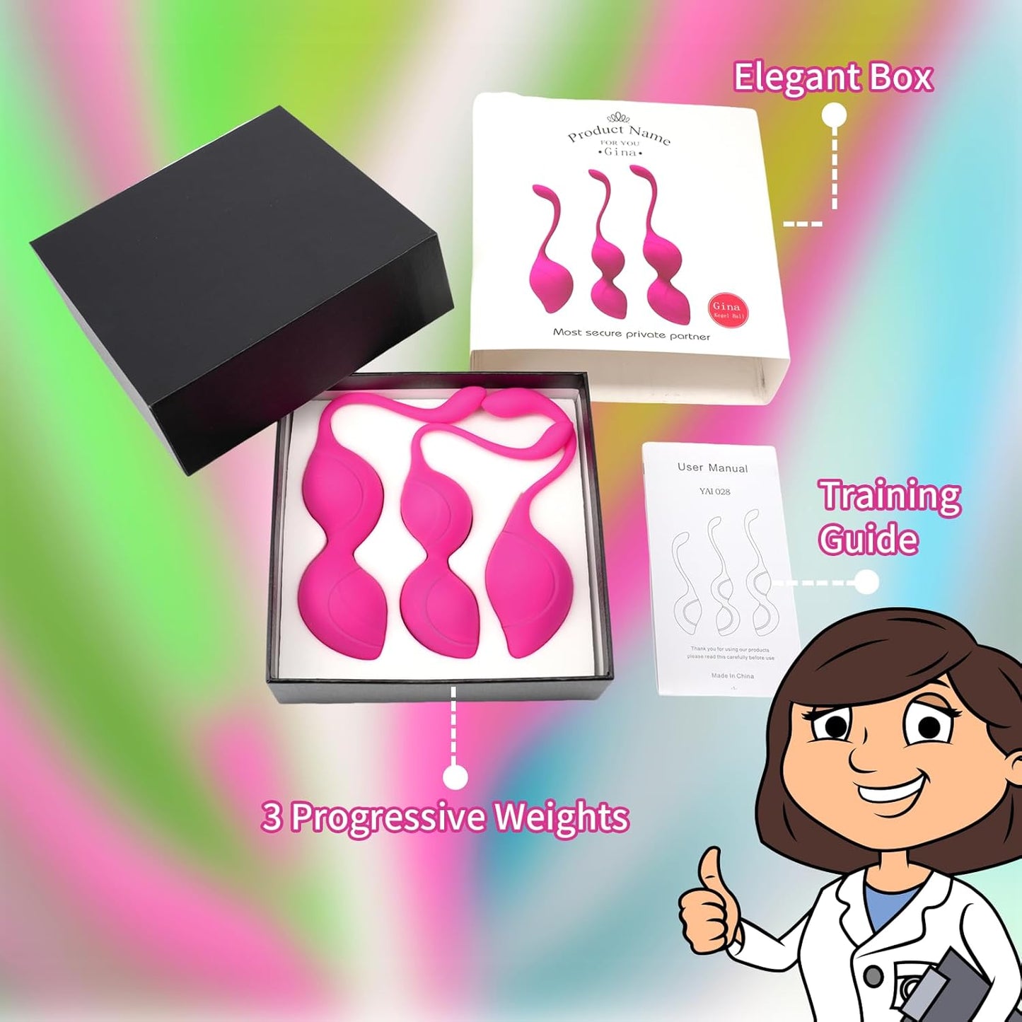VelviTense Kegel Ball Set - Vixen | Nova Network