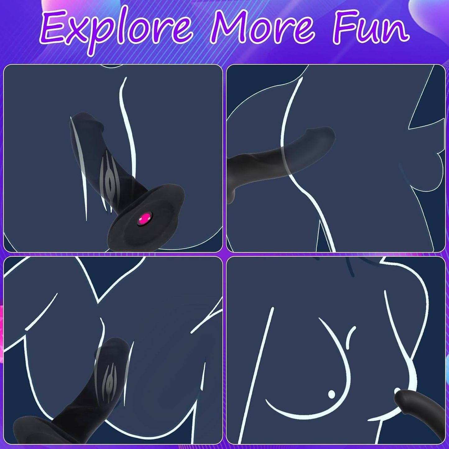 VelviVibe Remote Control Strap - On - Vixen | Nova Network