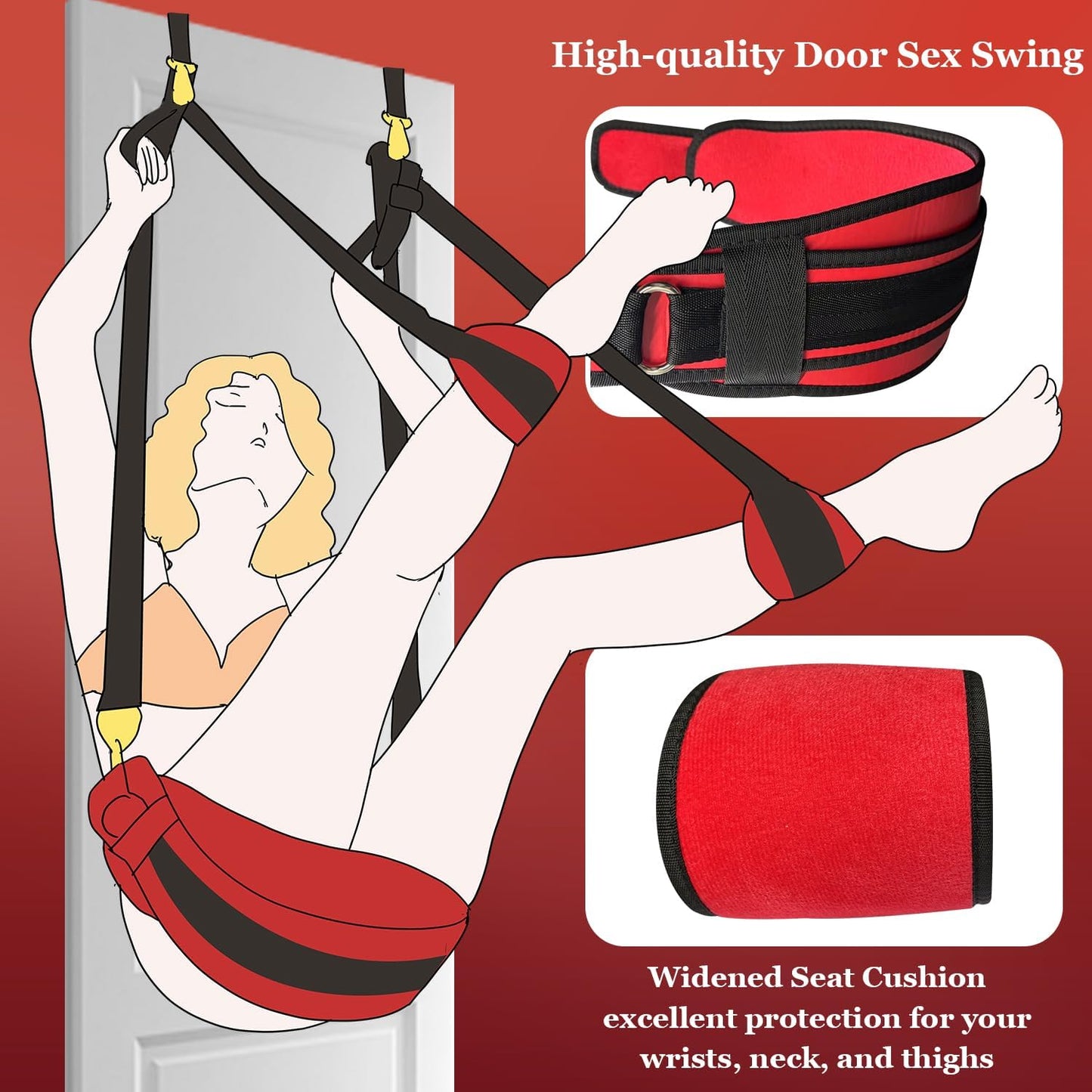 VersaBound Door & Thigh Sling Sex Swing - Vixen | Nova Network