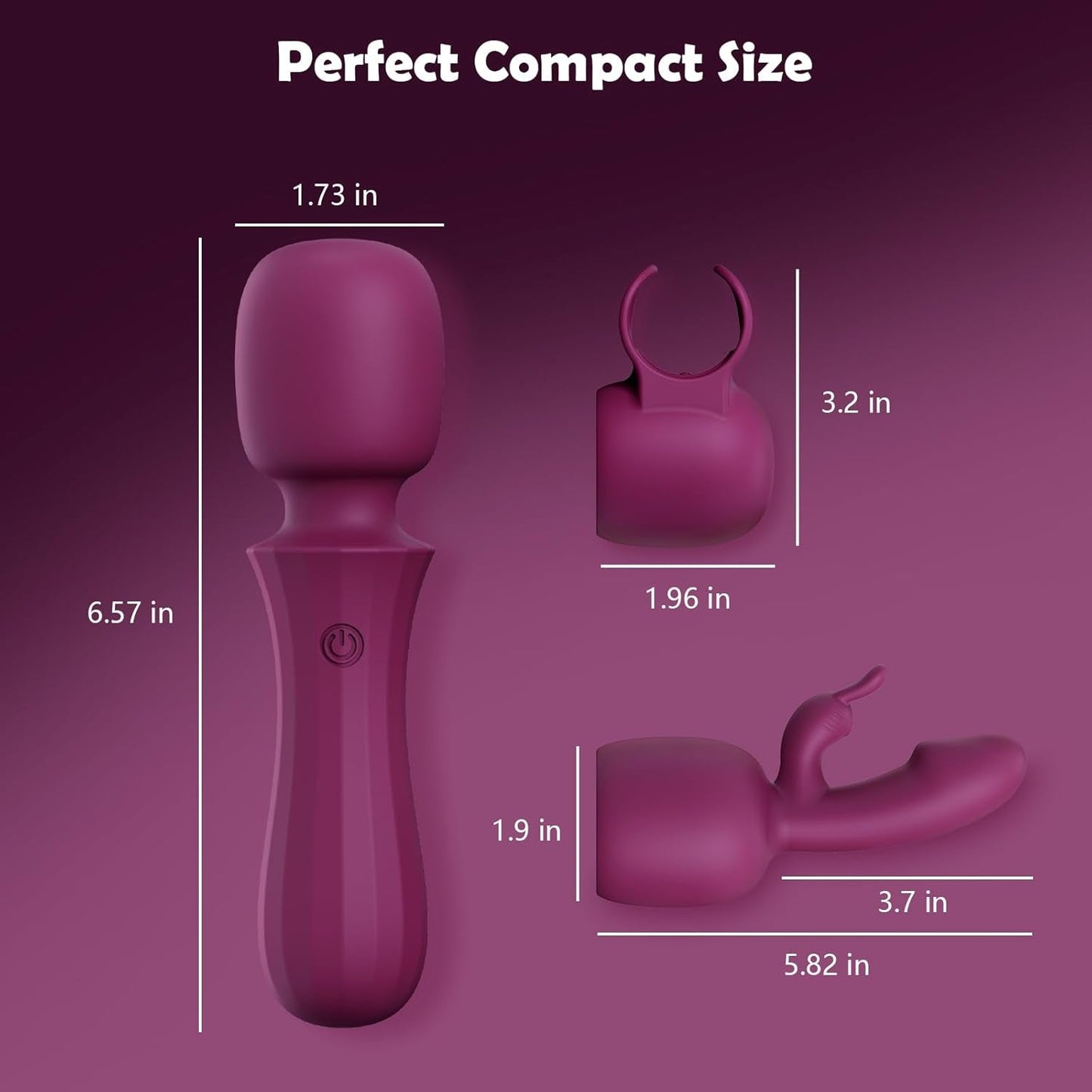 VersaPulse 3 - in - 1 Vibrator Sex Wand Kit - Vixen | Nova Network