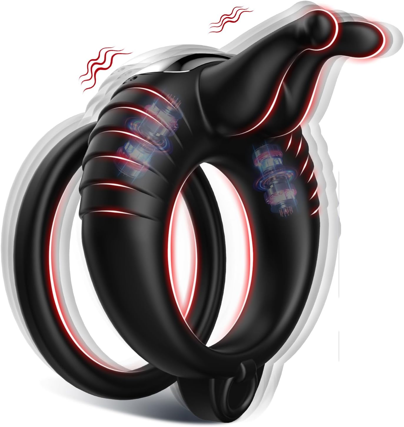 VibeDuo Remote Vibrating Cock Ring - Vixen | Nova Network