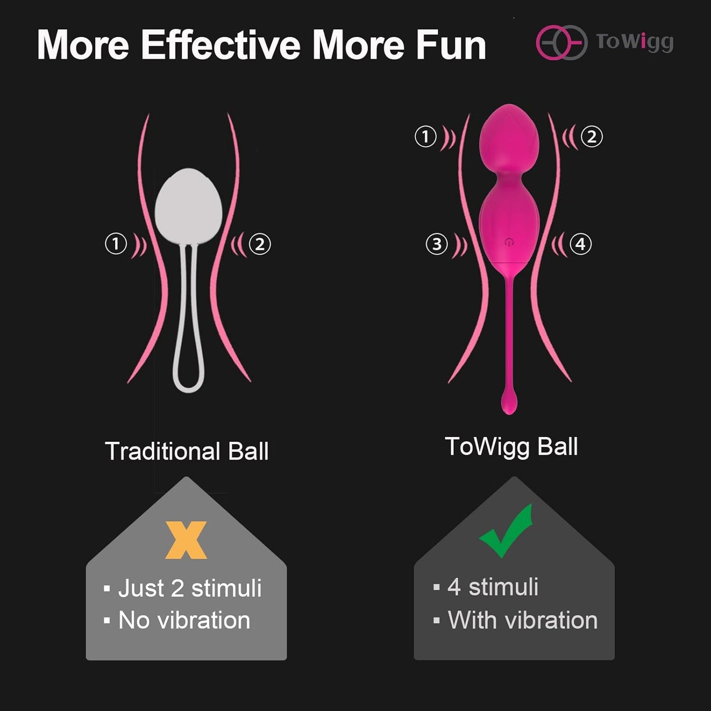 VibeEgg Dual Vibe Kegel Trainer - Vixen | Nova Network