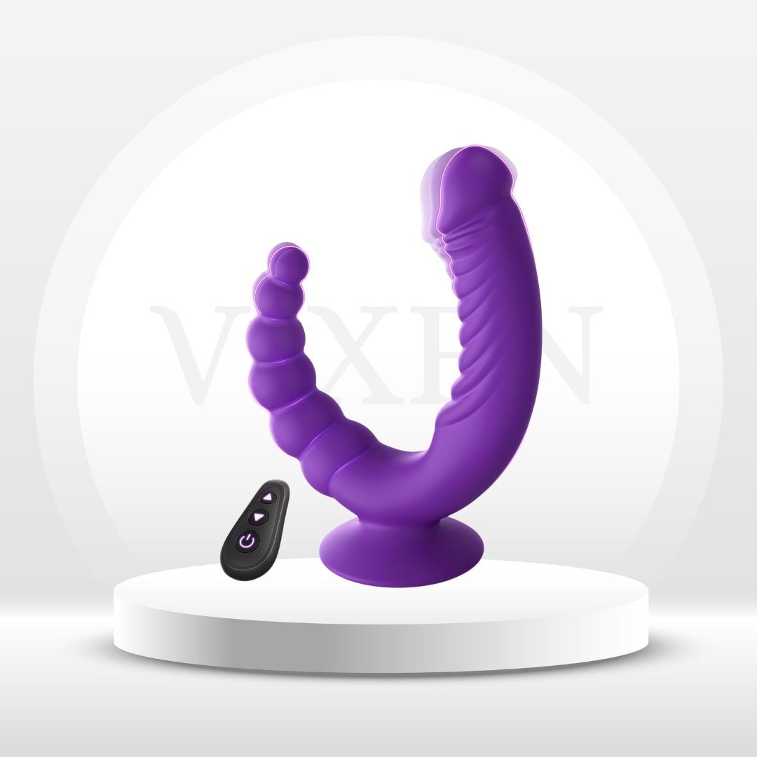 VibeFlex Double-Ended Vibrating Dildo Vixen | Nova Network VibeFlex Double-Ended Vibrating Dildo Vixen | Nova Network