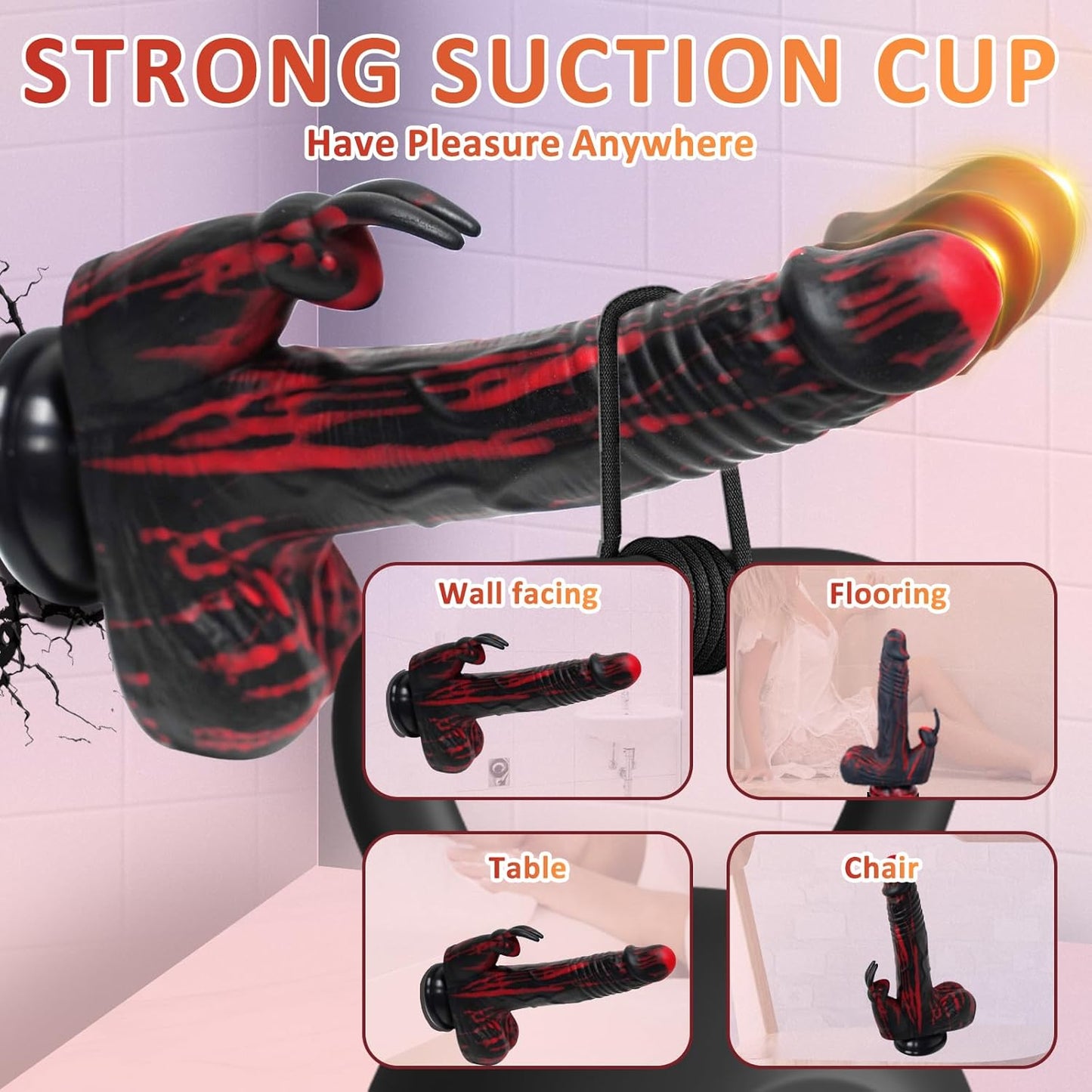 VibeForge 5 - in - 1 Thrusting Dildo - Vixen | Nova Network