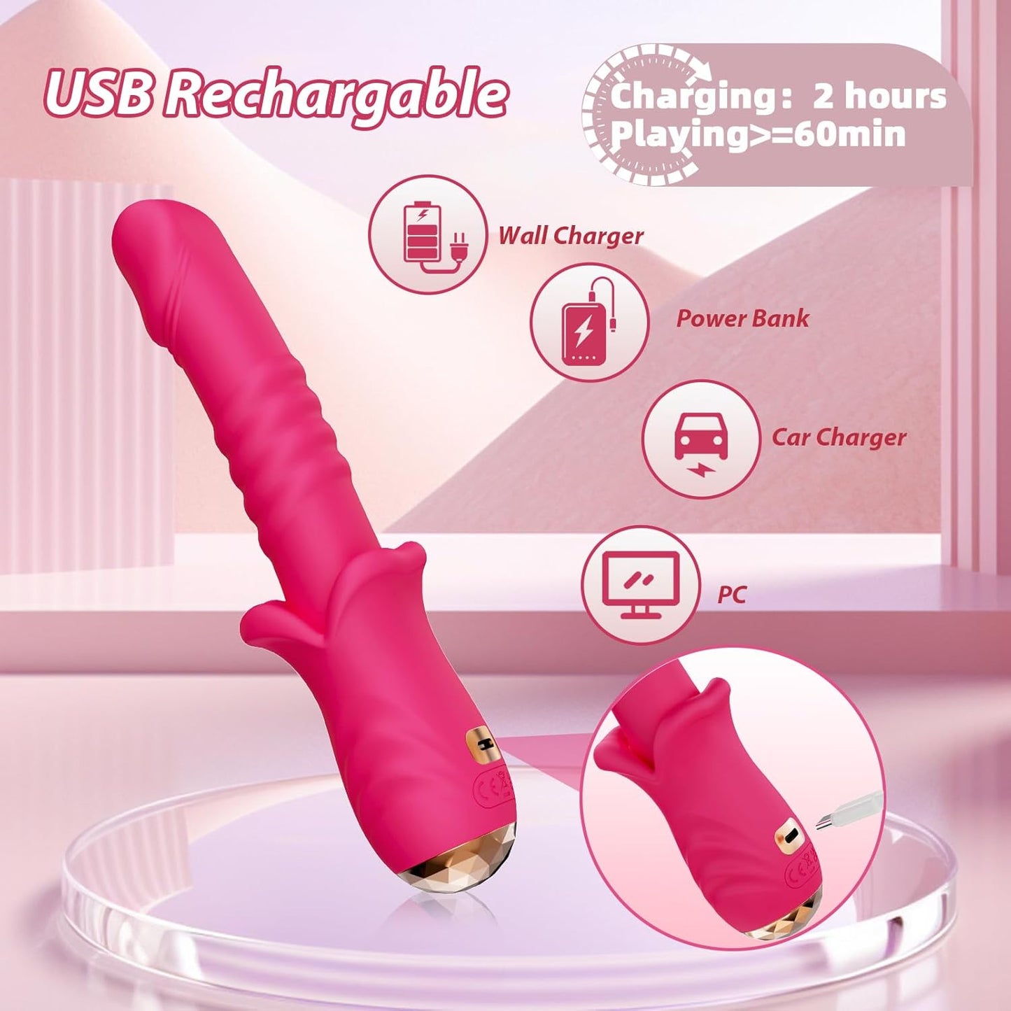 VibeLance Dual - Motor Thrusting Vibe - Vixen | Nova Network