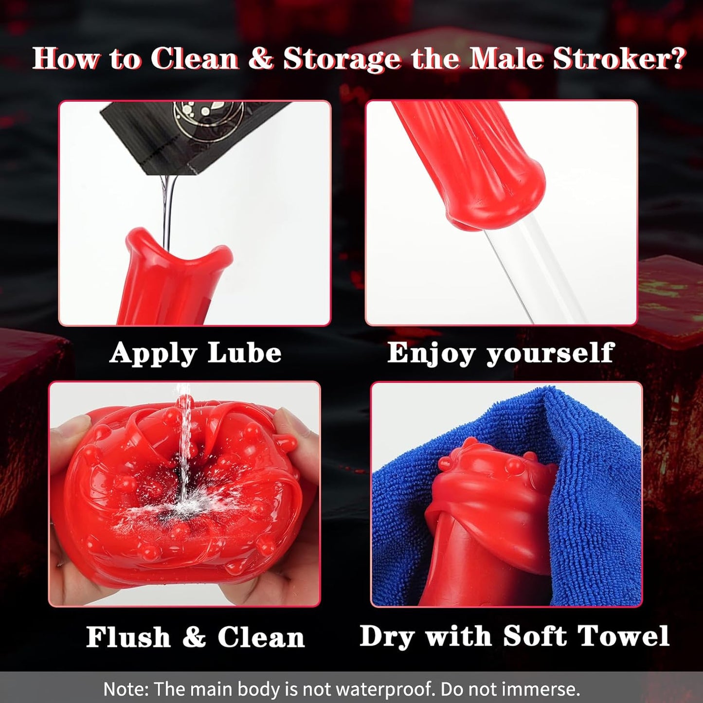 VibeQuad 4 - in - 1 Suction & Vibration Male Stroker - Vixen | Nova Network
