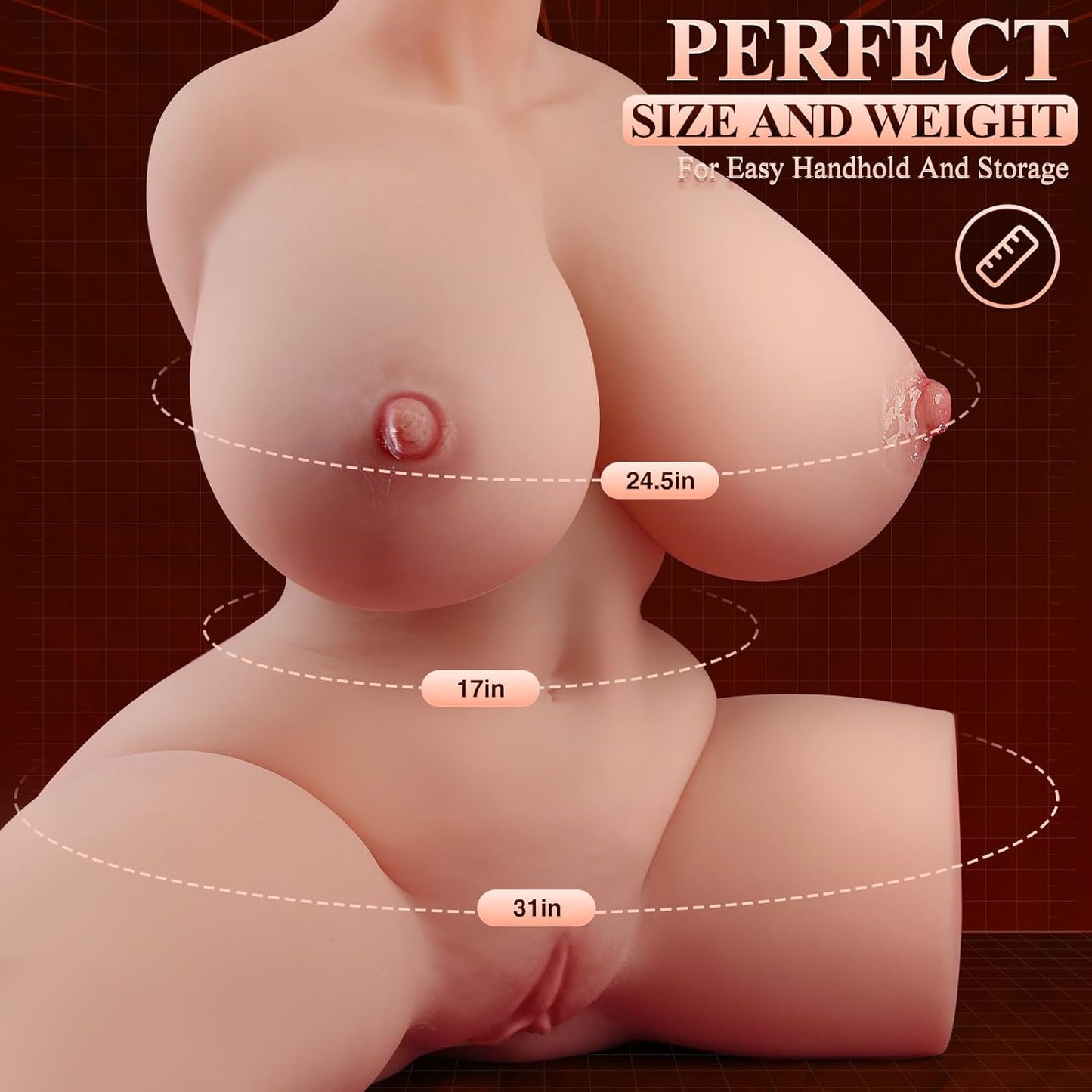 VibeSculpt Vibrating & Sucking 20lbs Sex Doll - Vixen | Nova Network