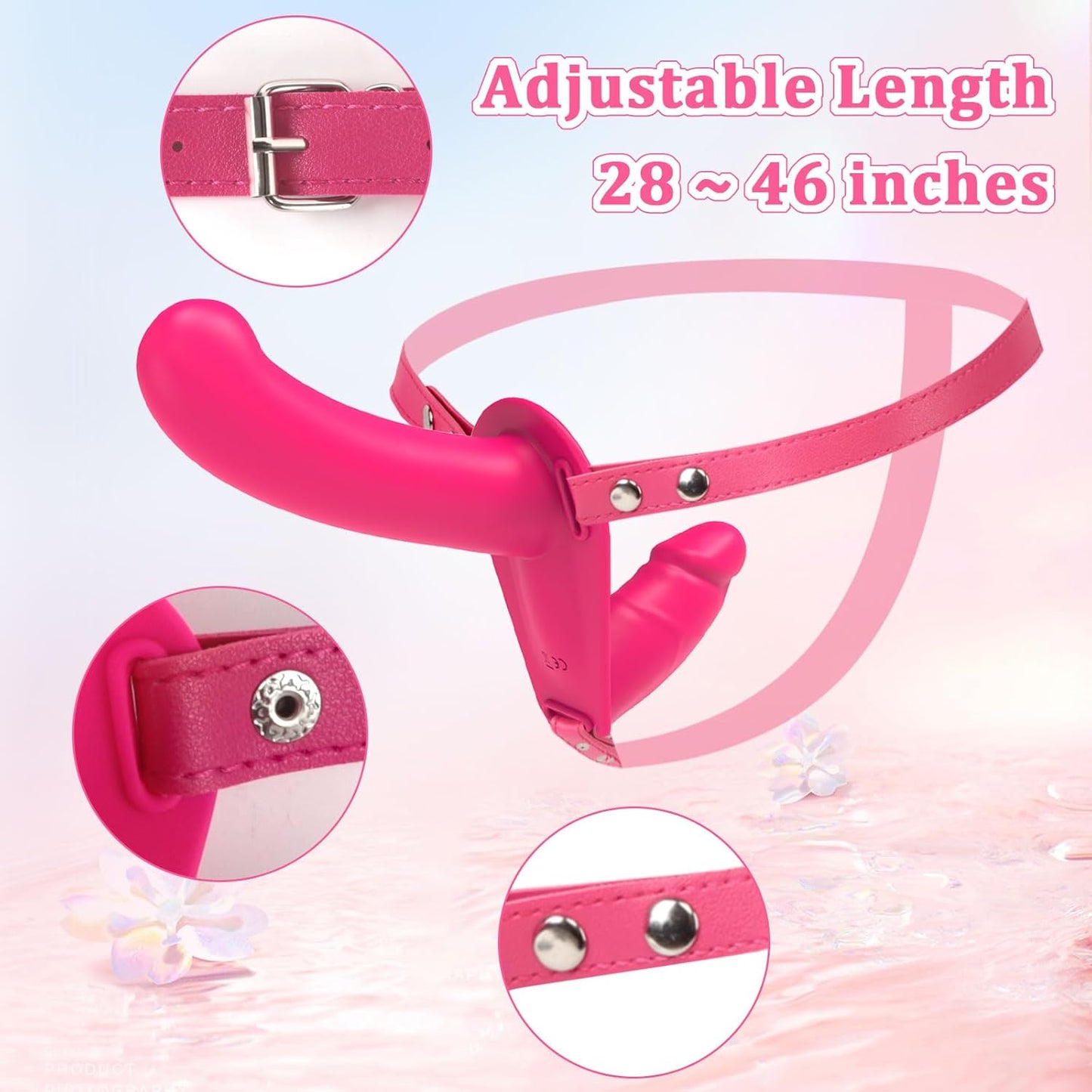 VibeStrap Dual Stimulation Strap - On - Vixen | Nova Network
