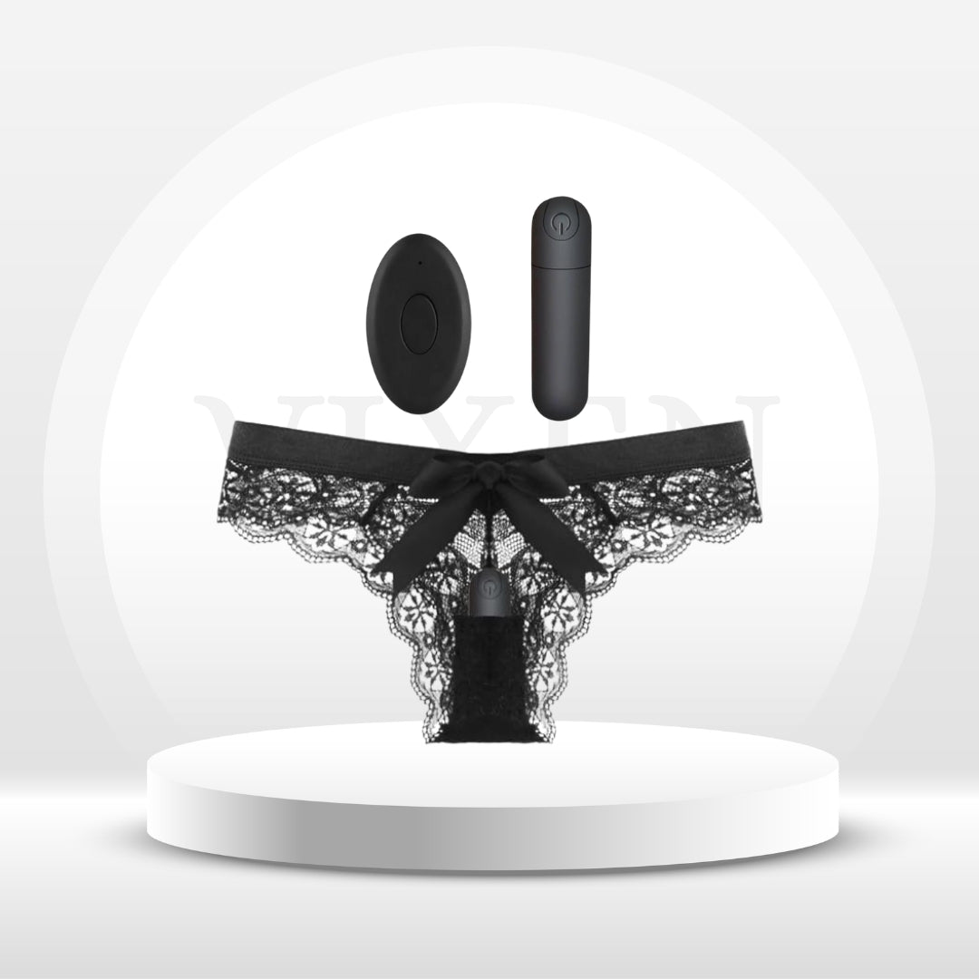 VibeVelvet Lace Vibrating Panties Vixen | Nova Network VibeVelvet Lace Vibrating Panties Vixen | Nova Network