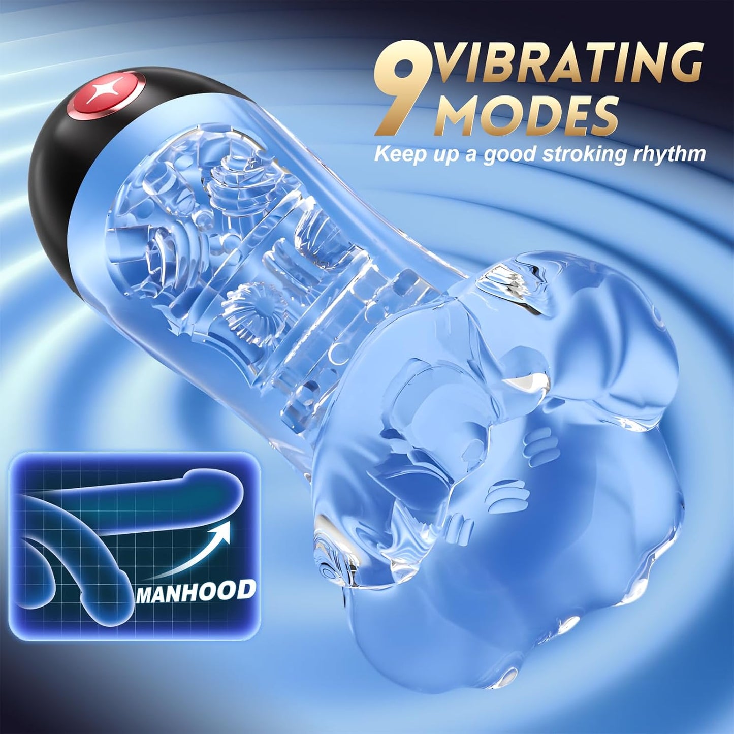 VibeView Transparent App - Controlled Penis Vibrator - Vixen | Nova Network