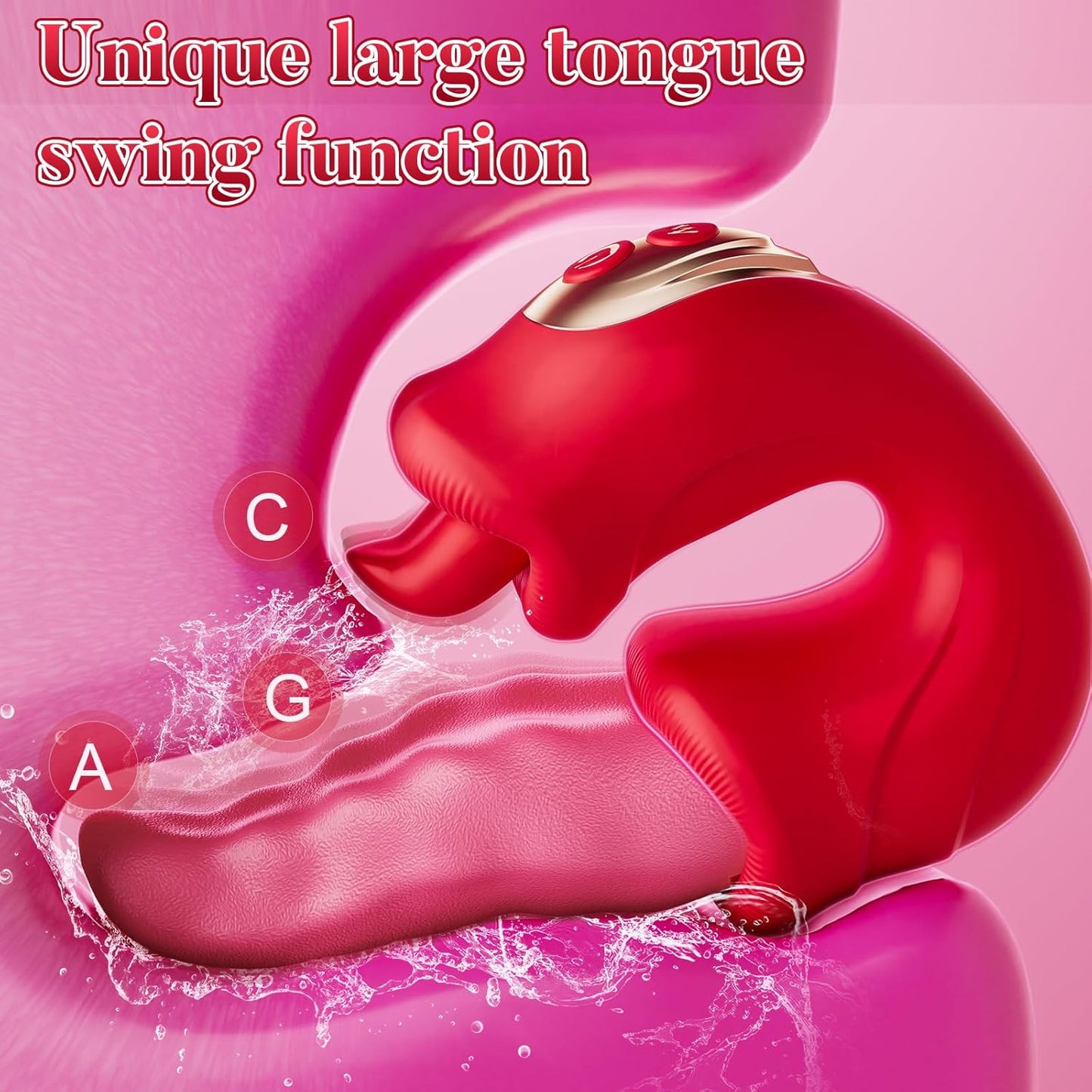 VibeWhip 4 - in - 1 Tongue Slap & Thrust Vibe - Vixen | Nova Network
