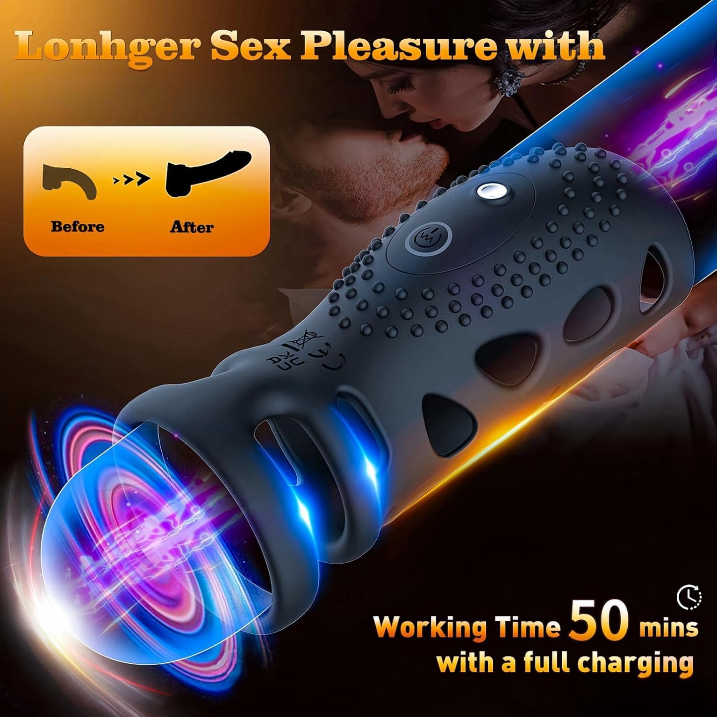 VibeWrap 360° Vibrating Cock Ring - Vixen | Nova Network
