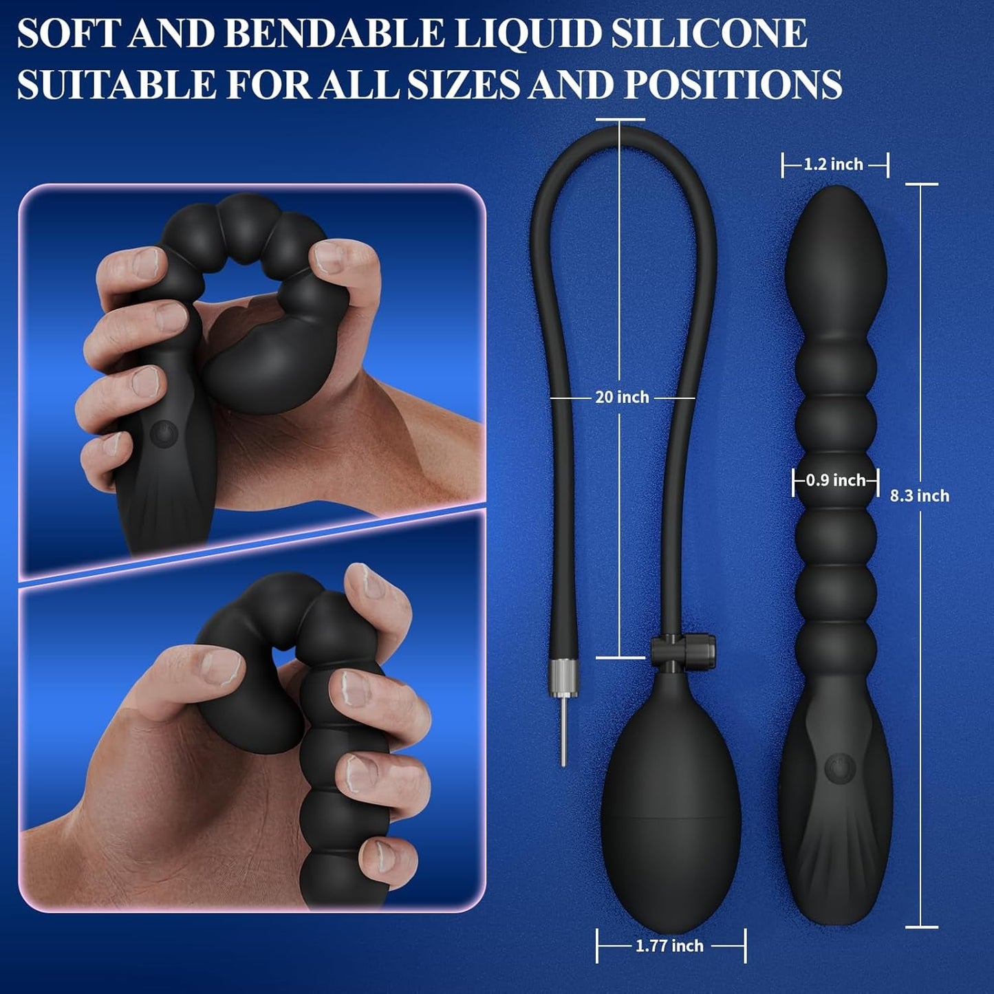 VixenBloom Inflatable Anal Beads Prostate Massager - Vixen | Nova Network