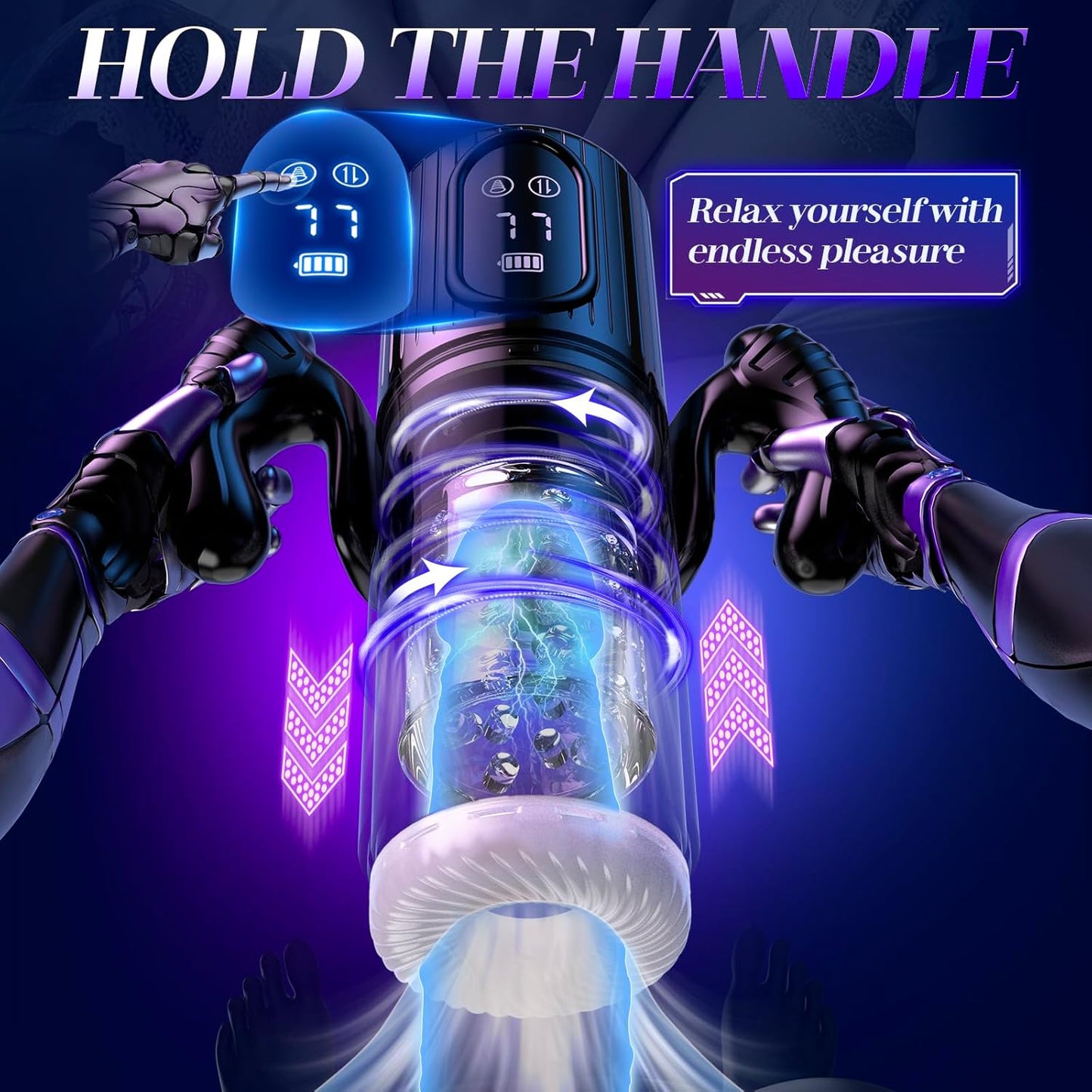 VixenCore 5 - in - 1 Thrusting Penis Pump Stroker - Vixen | Nova Network