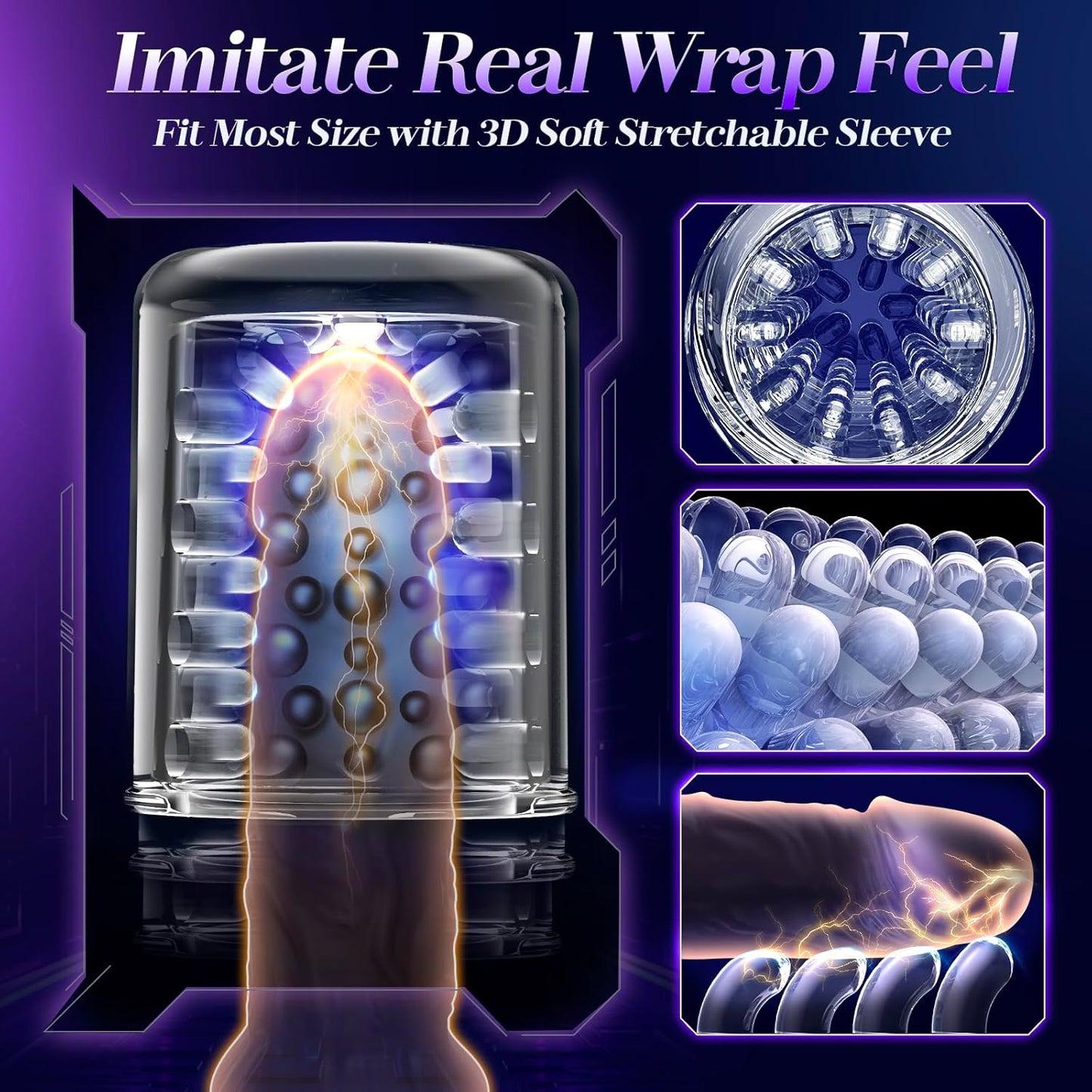 VixenCore 5 - in - 1 Thrusting Penis Pump Stroker - Vixen | Nova Network