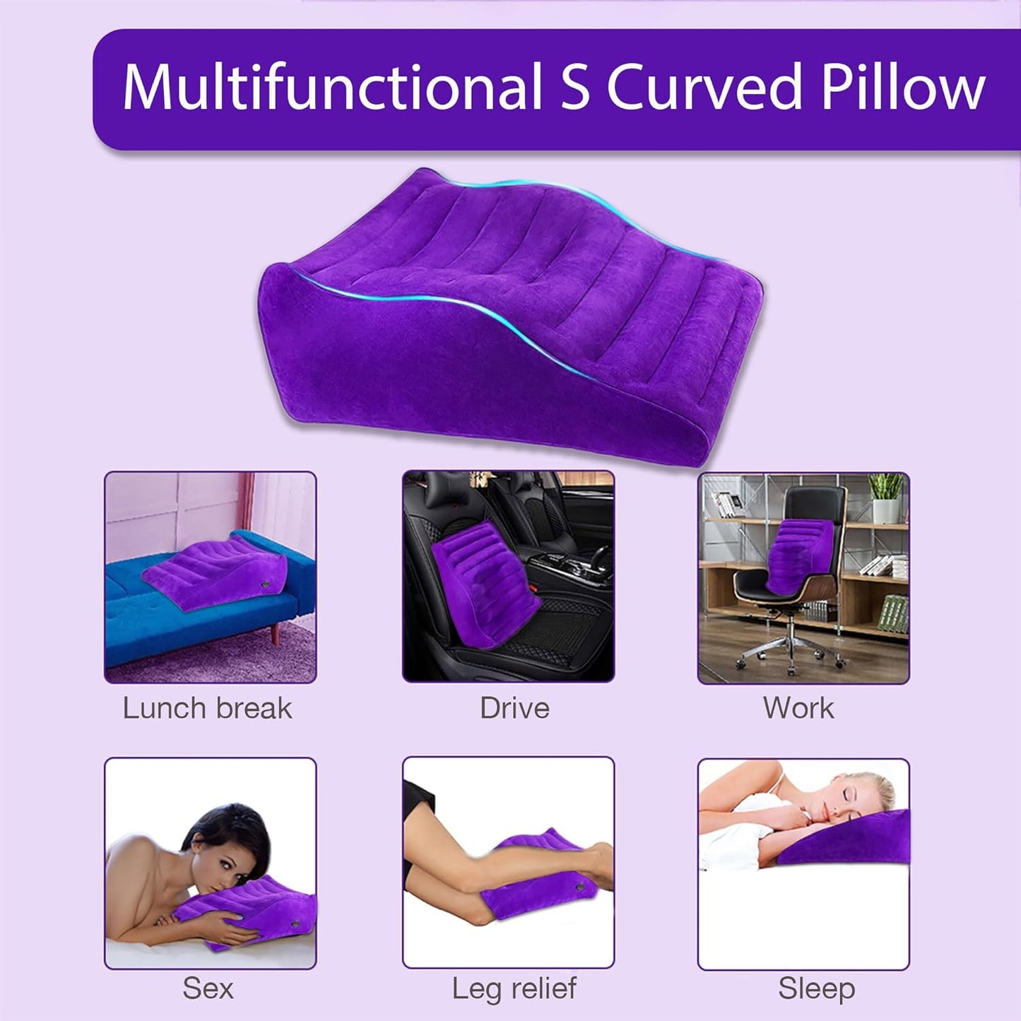 VixenCurve Inflatable Sex Pillow - Vixen | Nova Network