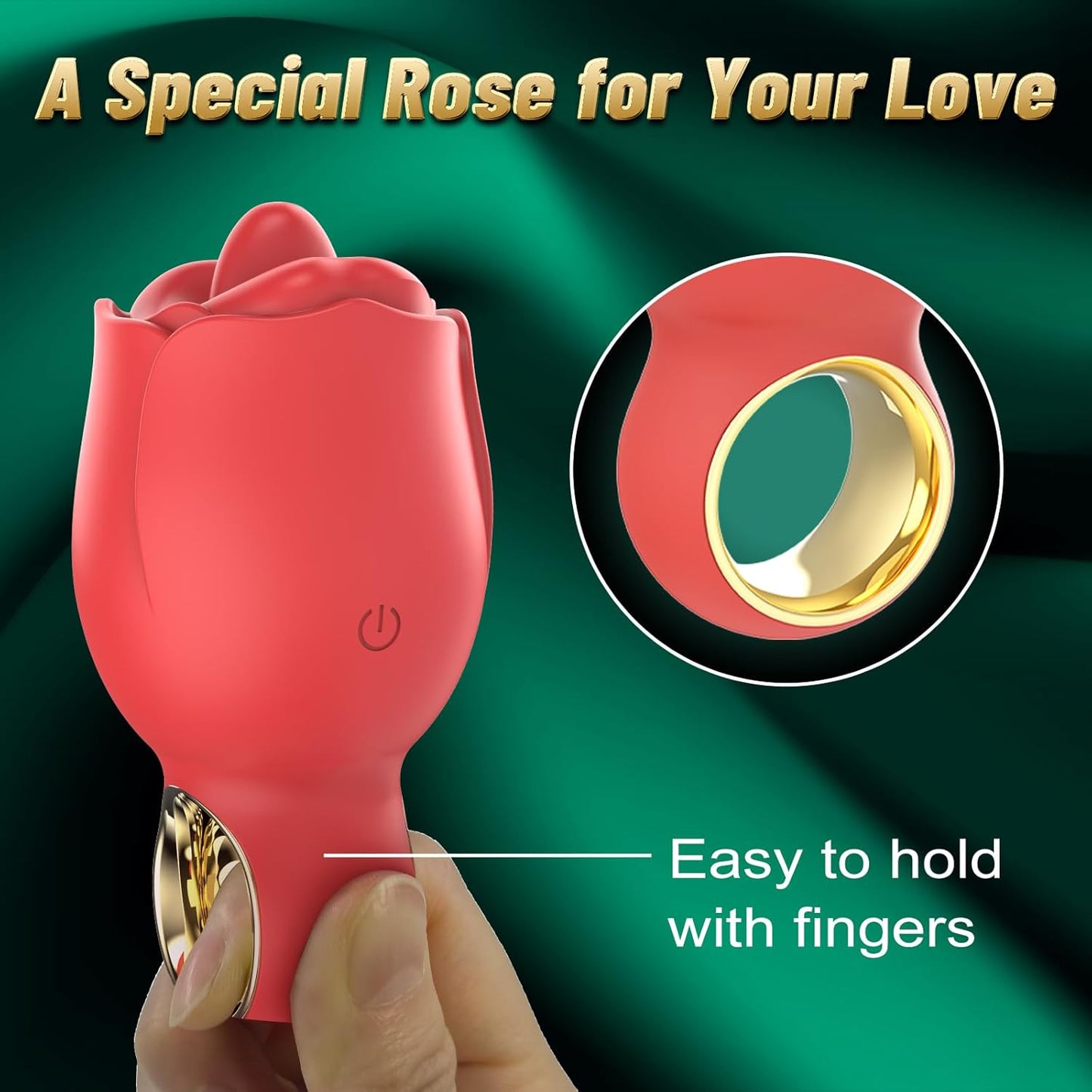 VixenLick 360° Rose Licking Vibrator - Vixen | Nova Network