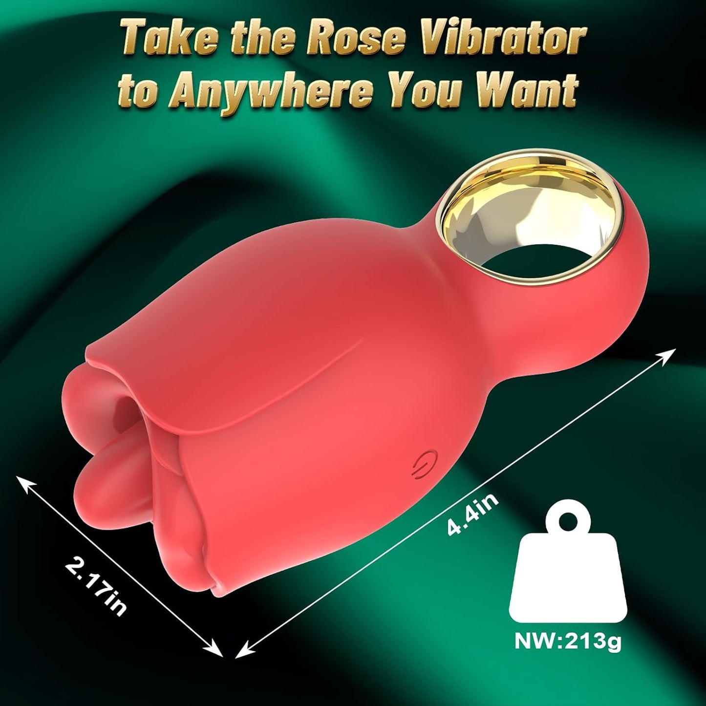 VixenLick 360° Rose Licking Vibrator - Vixen | Nova Network