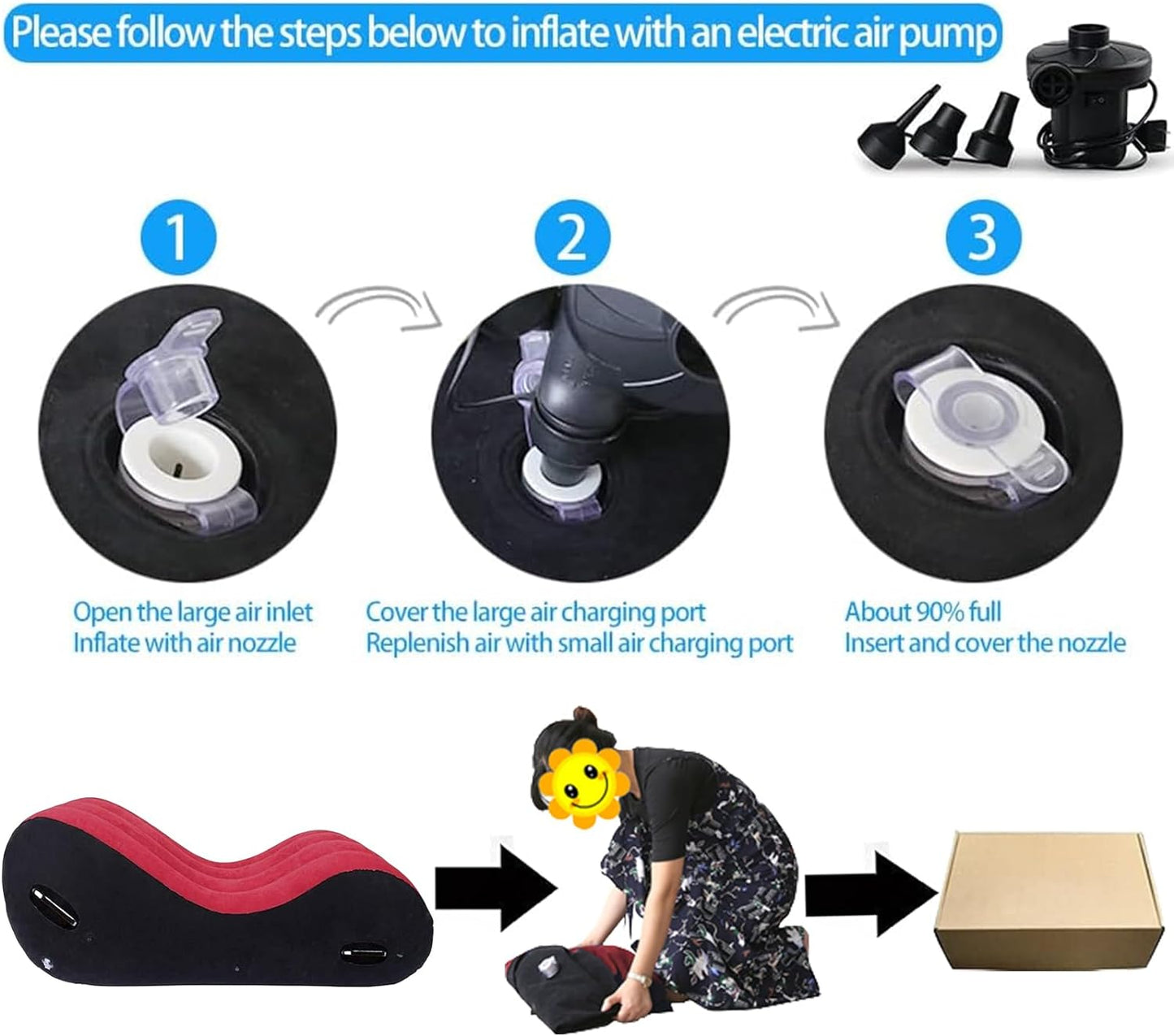 VixenLift Inflatable Position Sofa - Vixen | Nova Network