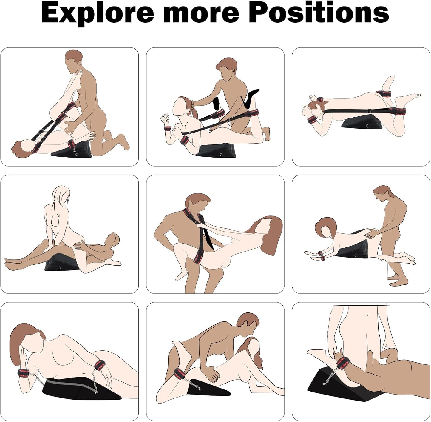 VixenMax Bondage Sex Pillow Kit - Vixen | Nova Network