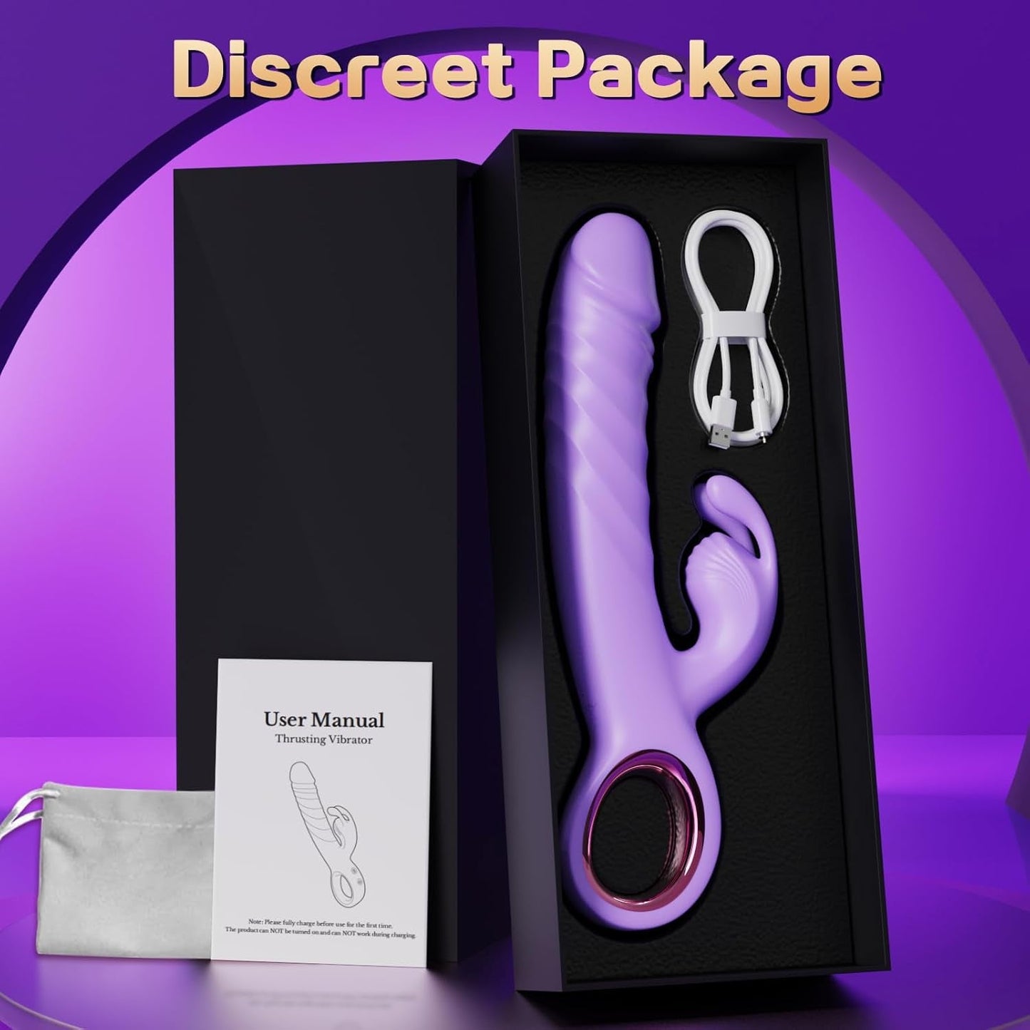 VixenPulse 3 - in - 1 Thrusting Rabbit Vibrator - Vixen | Nova Network