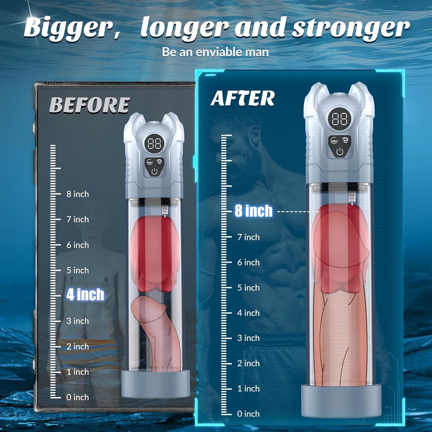 VixenRose 7X Vibe Penis Pump - Vixen | Nova Network