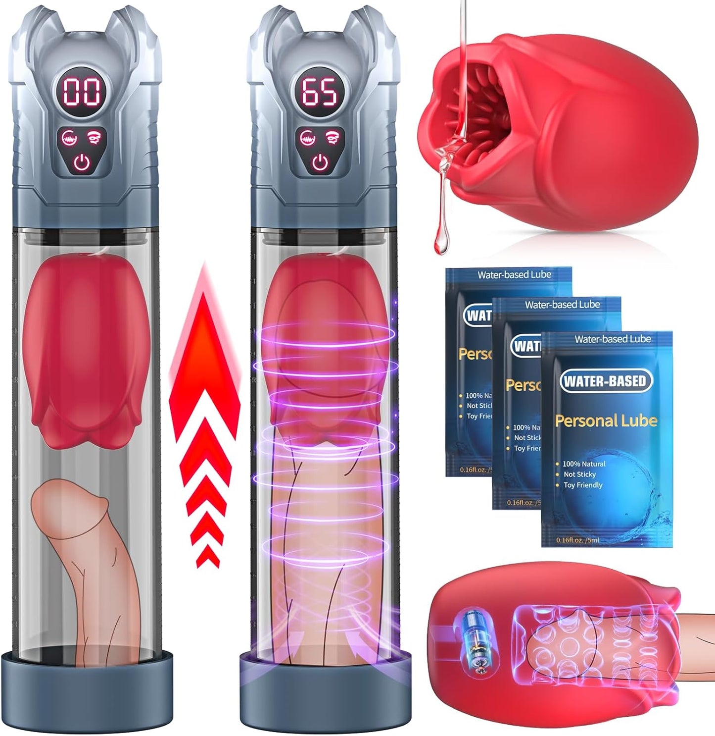 VixenRose 7X Vibe Penis Pump - Vixen | Nova Network