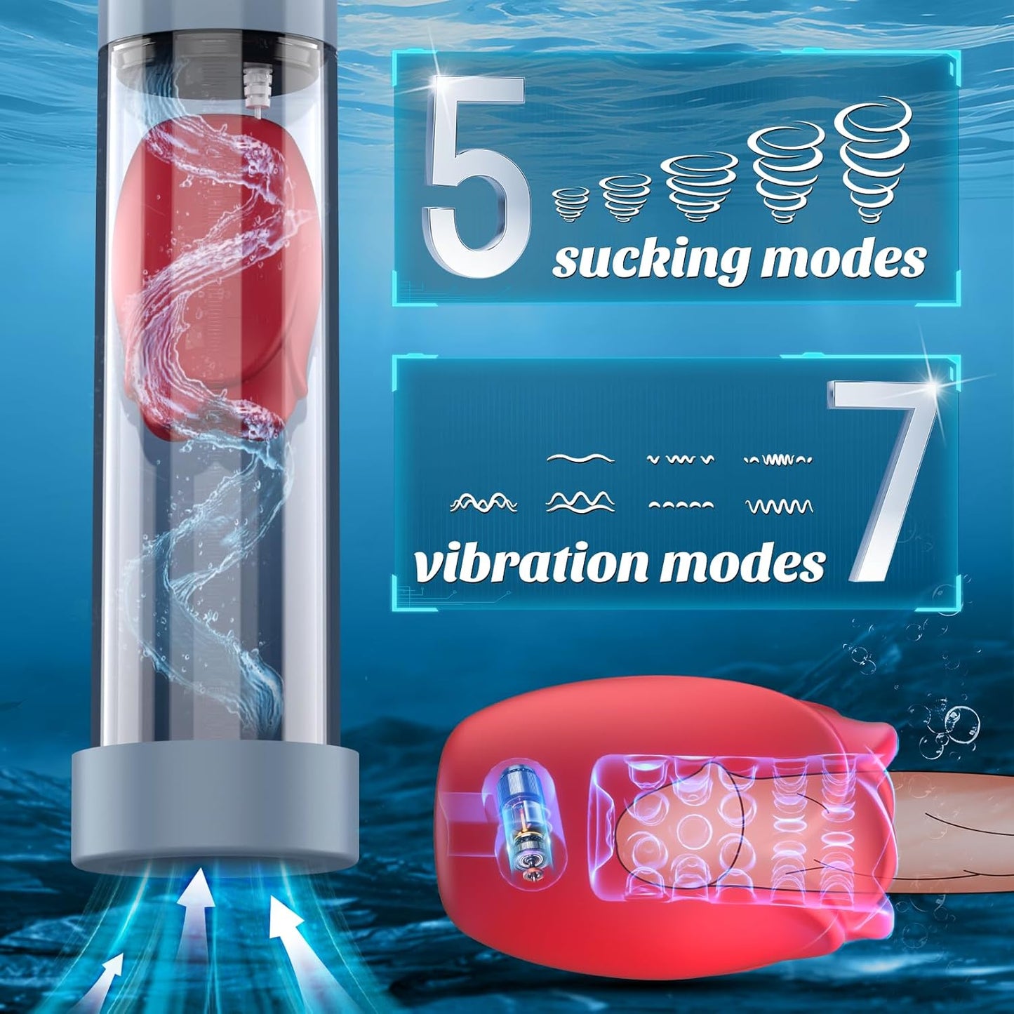 VixenRose 7X Vibe Penis Pump - Vixen | Nova Network