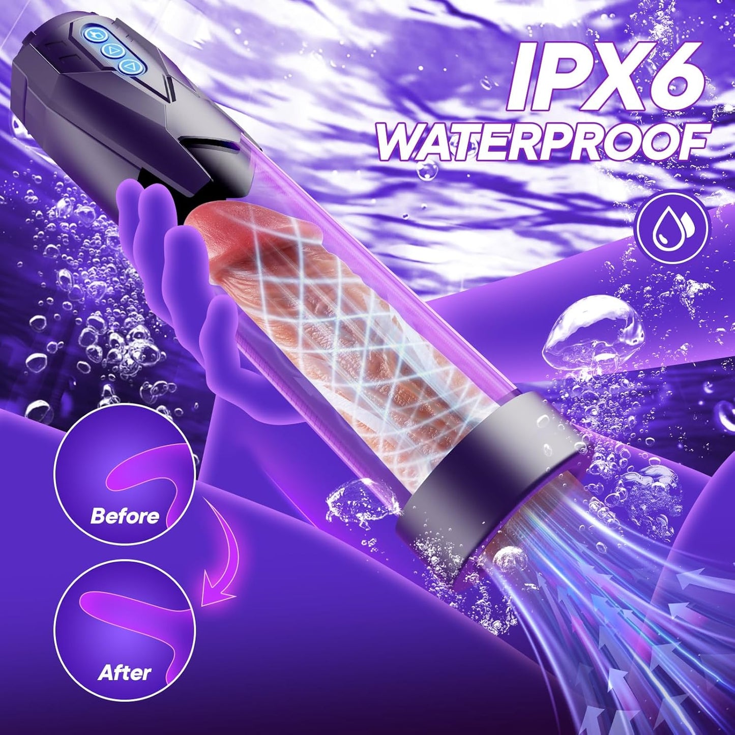 VixenThrust 5 - Mode Electric Penis Pump - Vixen | Nova Network