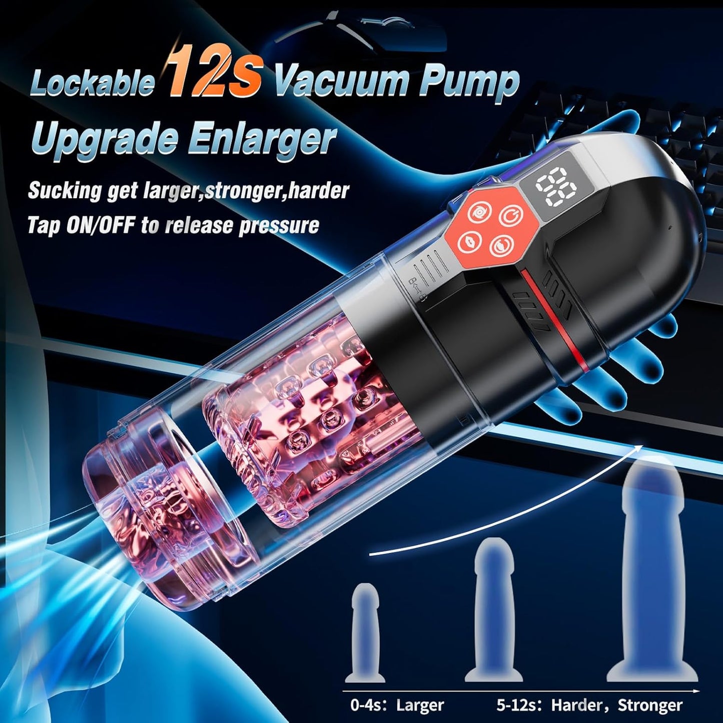 VortexPulse 6 - in - 1 Stroker Machine - Vixen | Nova Network