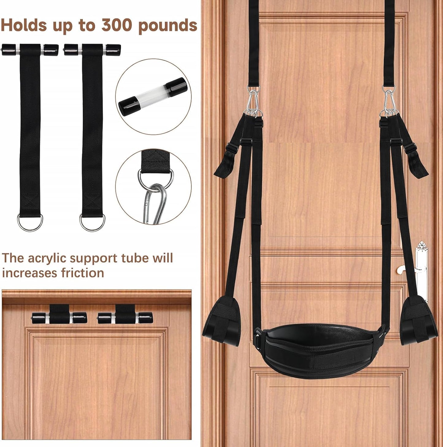 WallTamer Soft Door Sex Swing - Vixen | Nova Network